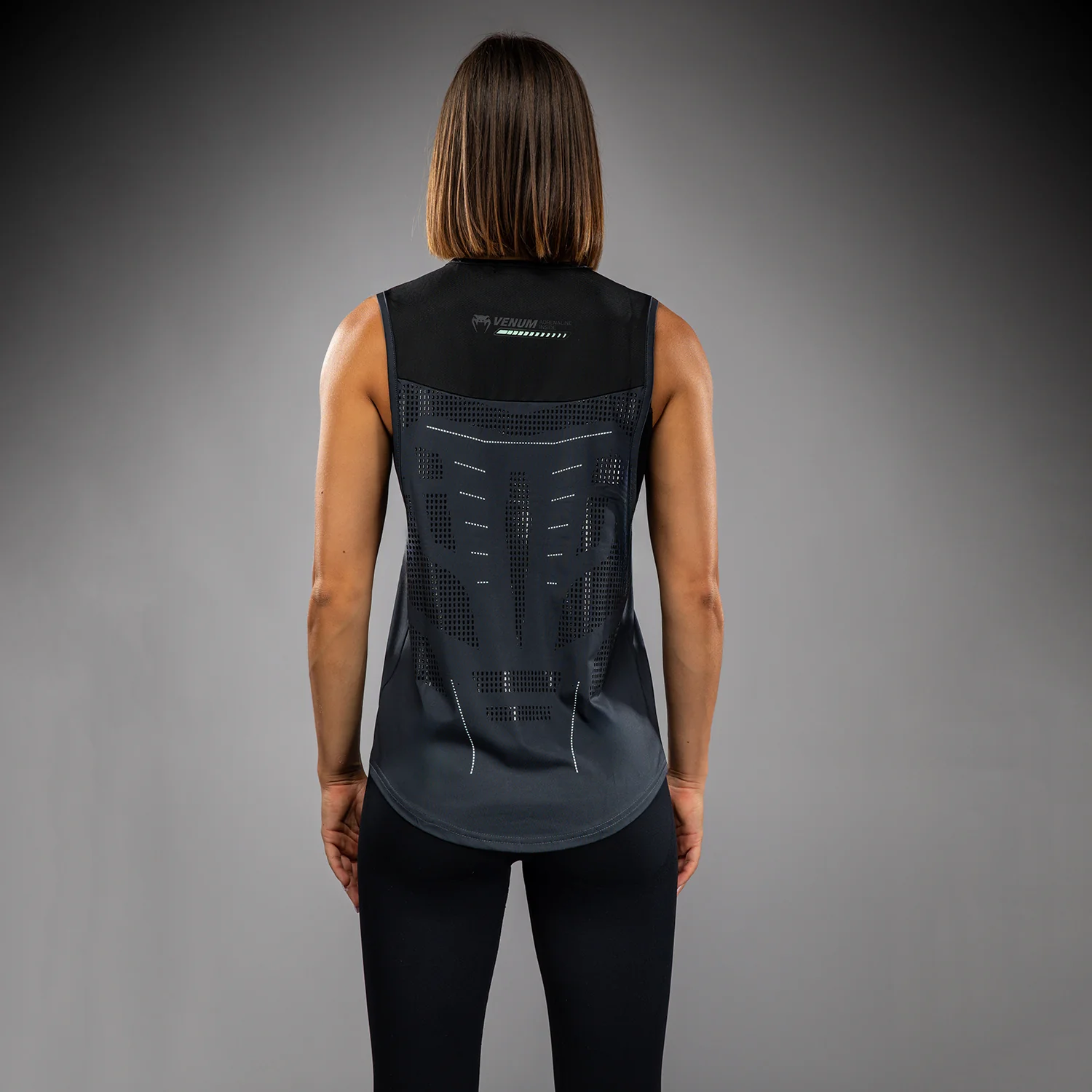 Venum Technical 3.0 Damen Dry Tech Tank Top - Grigio tempesta - Image 3
