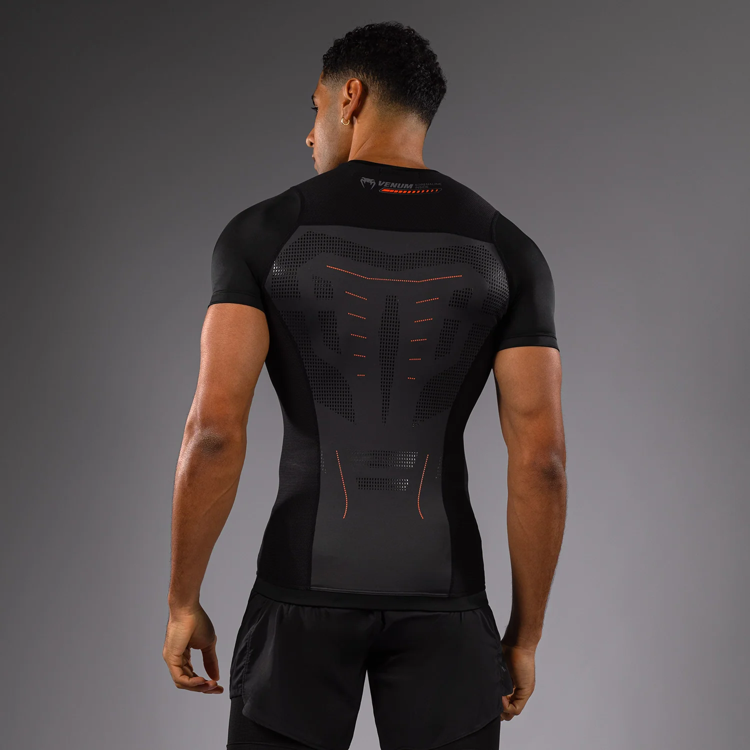 Venum Technical 3.0 Kurzarm Rashguard - Graphit - Image 5