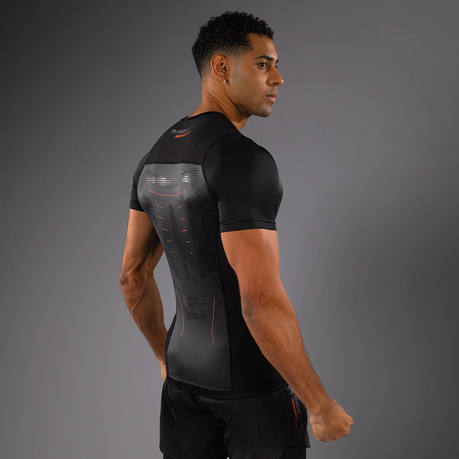 Venum Technical 3.0 Kurzarm Rashguard - Graphit - Image 6