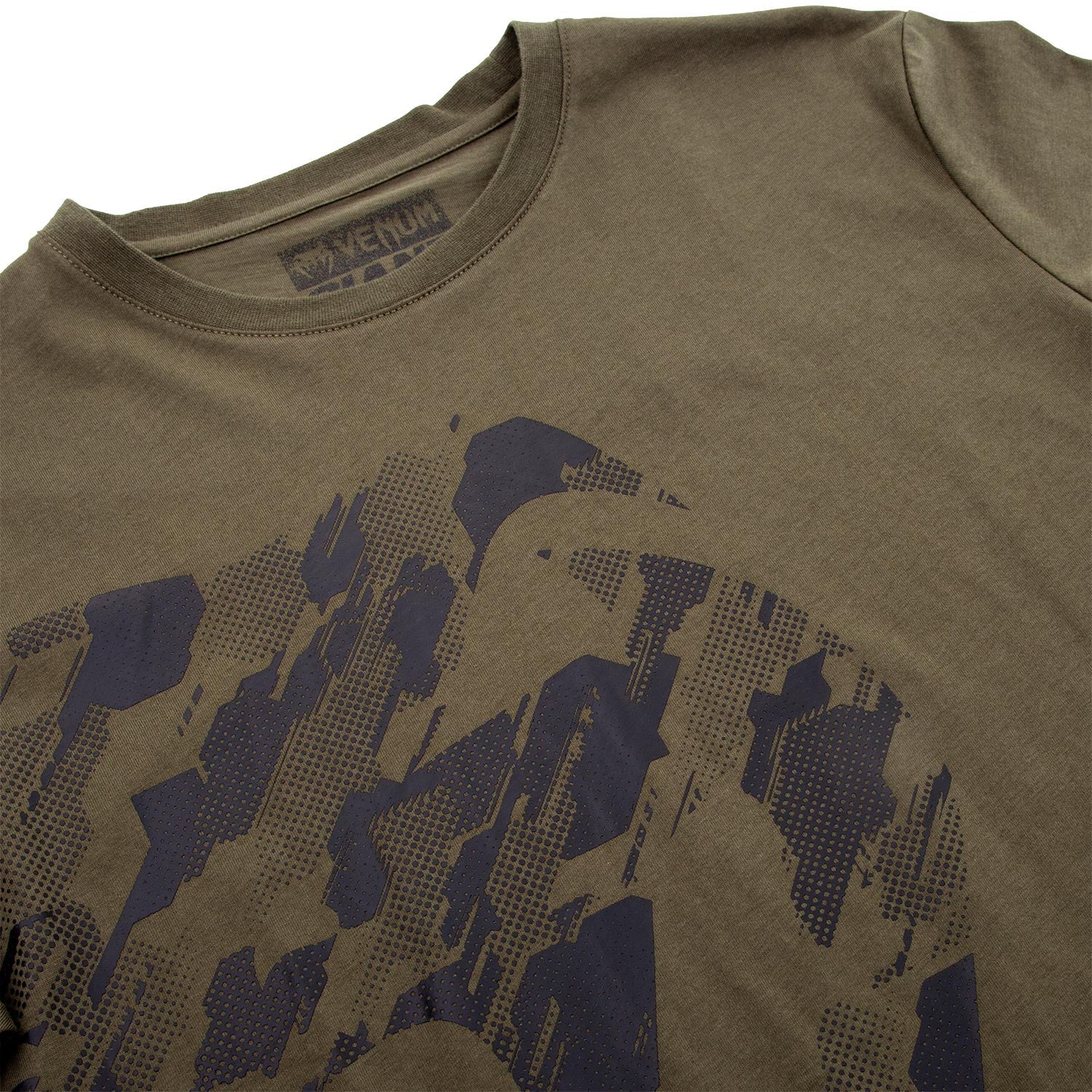 Venum Tecmo Giant T-Shirt - Khaki - Image 5
