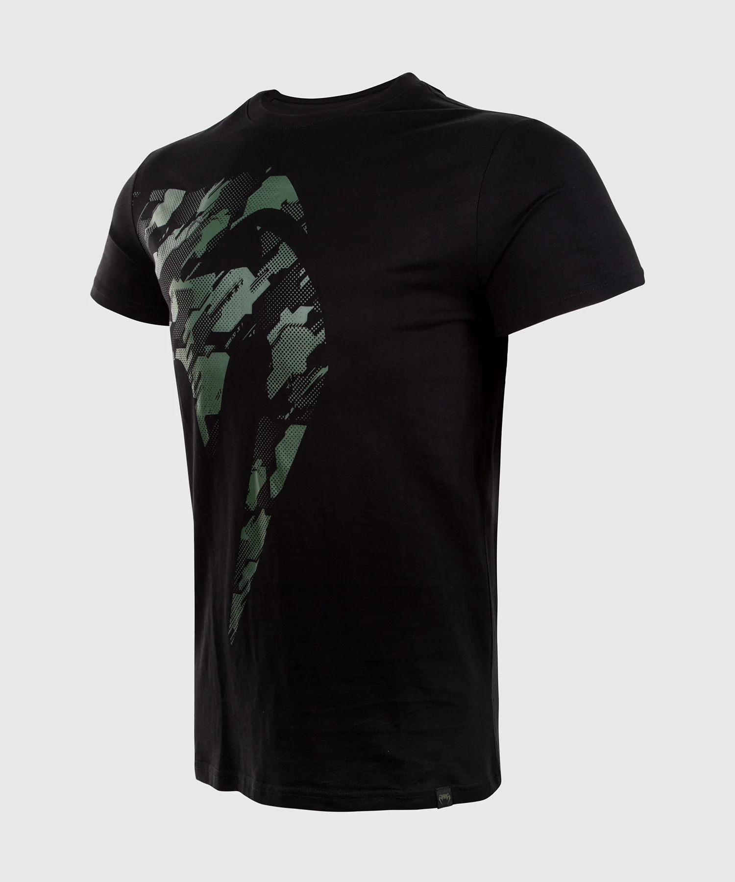 Venum Tecmo Giant T-Shirt - Schwarz/Khaki - Image 3