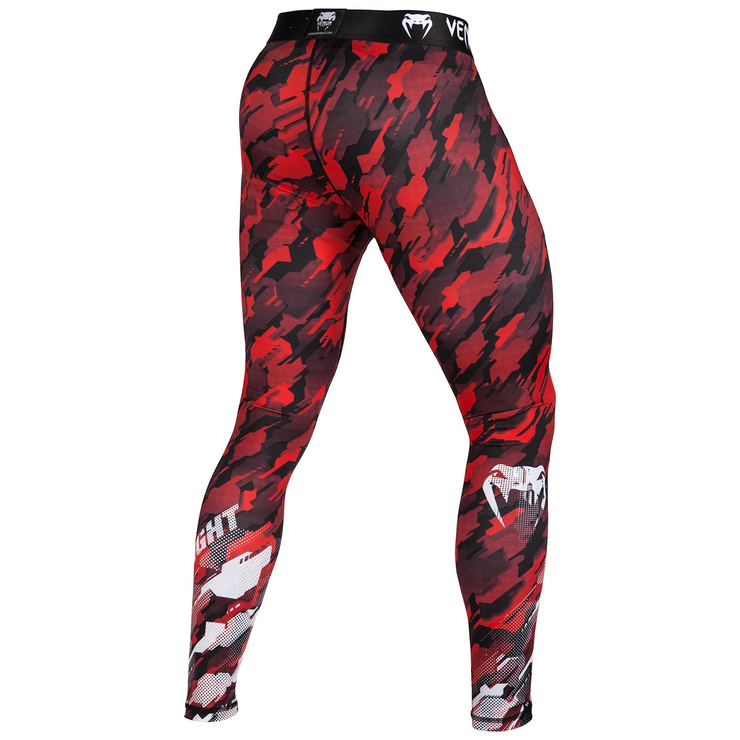 Venum Tecmo Kompressionshose - Rot - Image 3