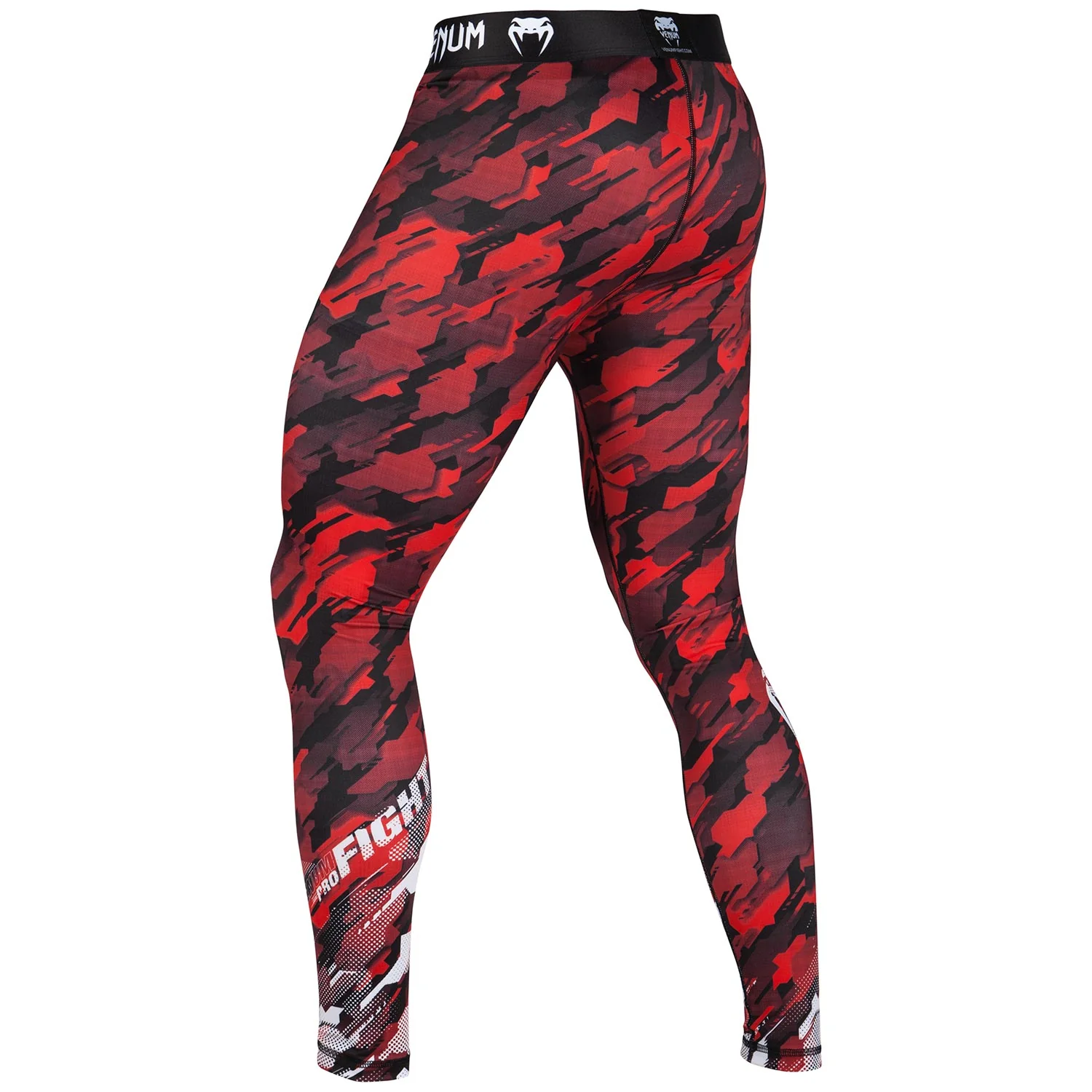 Venum Tecmo Kompressionshose - Rot - Image 4