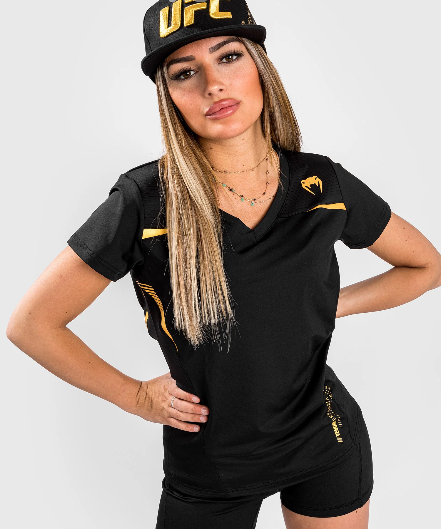 Venum Tempest 2.0 Dry Tech T-shirt : Schwarz / Gold
