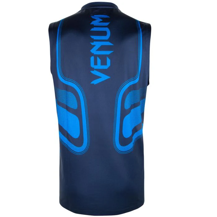 Venum Tempest 2.0 Dry Tech™ Tank Top - Schwarz/Weiß - Blau/Marineblau - Image 2