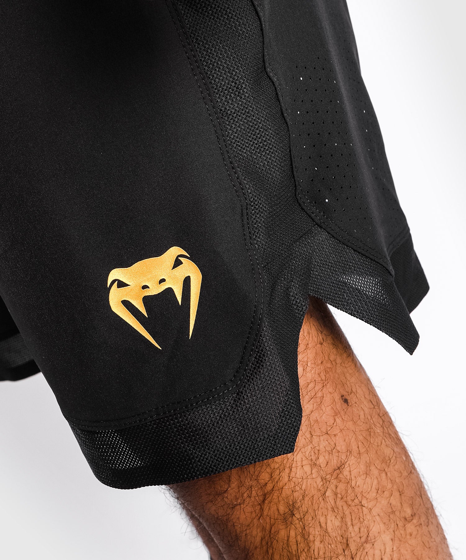 Venum Tempest 2.0 Sport-Shorts : Schwarz / Gold - Image 4