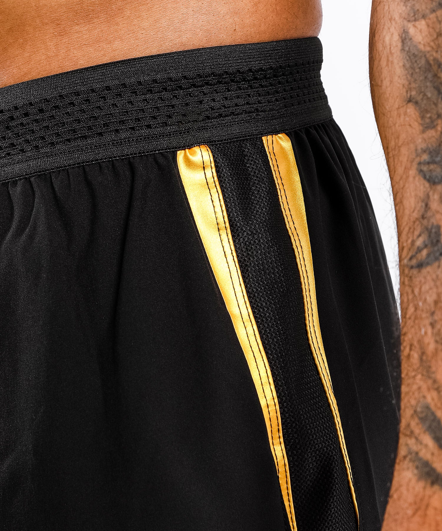 Venum Tempest 2.0 Sport-Shorts : Schwarz / Gold - Image 5