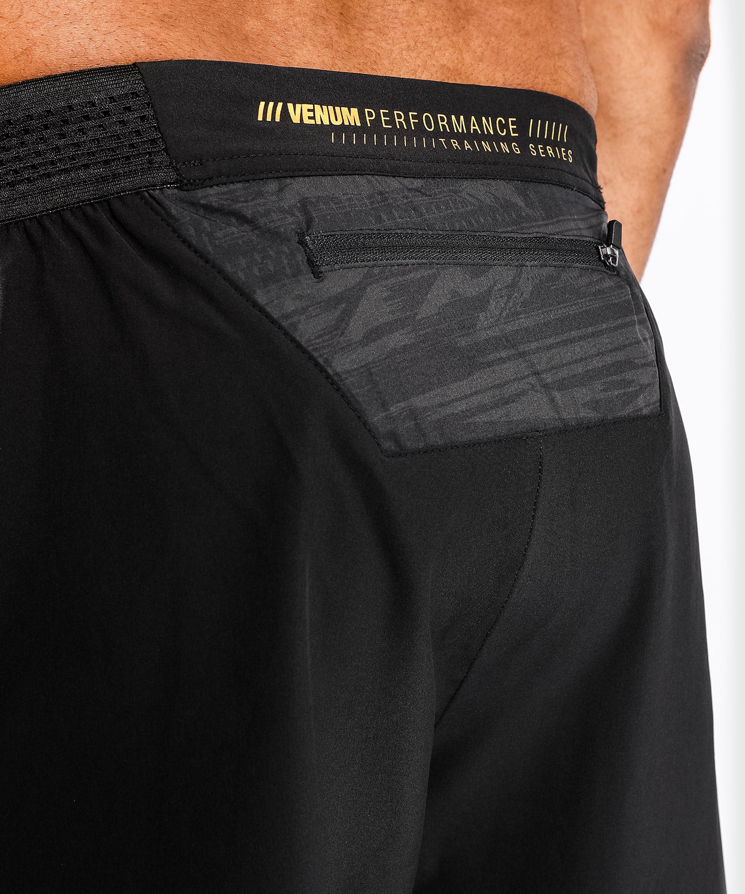 Venum Tempest 2.0 Sport-Shorts : Schwarz / Gold - Image 6