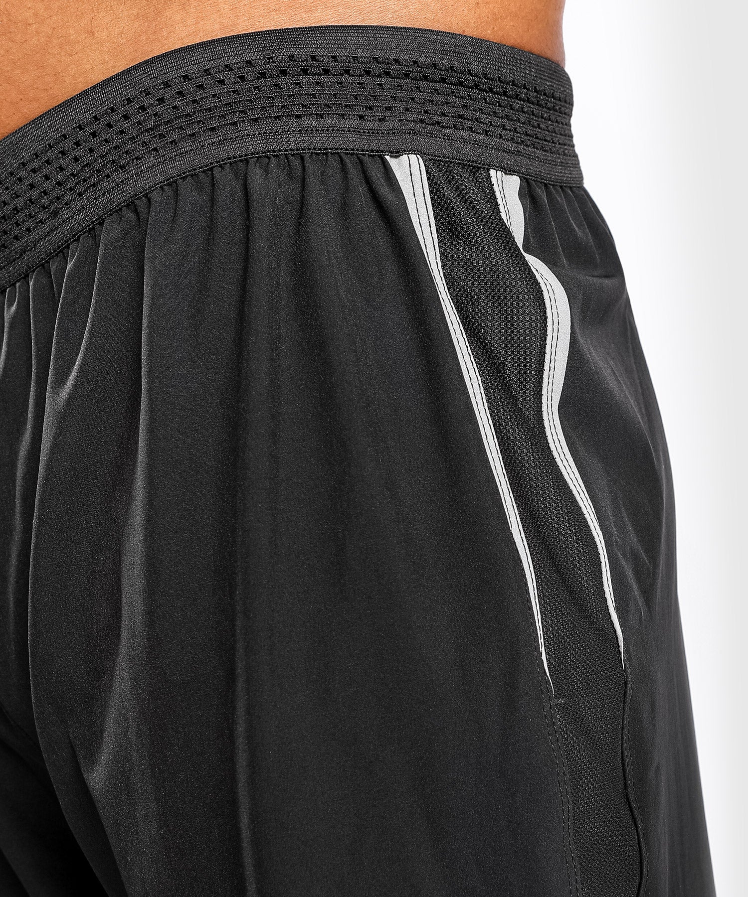 Venum Tempest 2.0 Sport-Shorts : Schwarz / Grau - Image 3