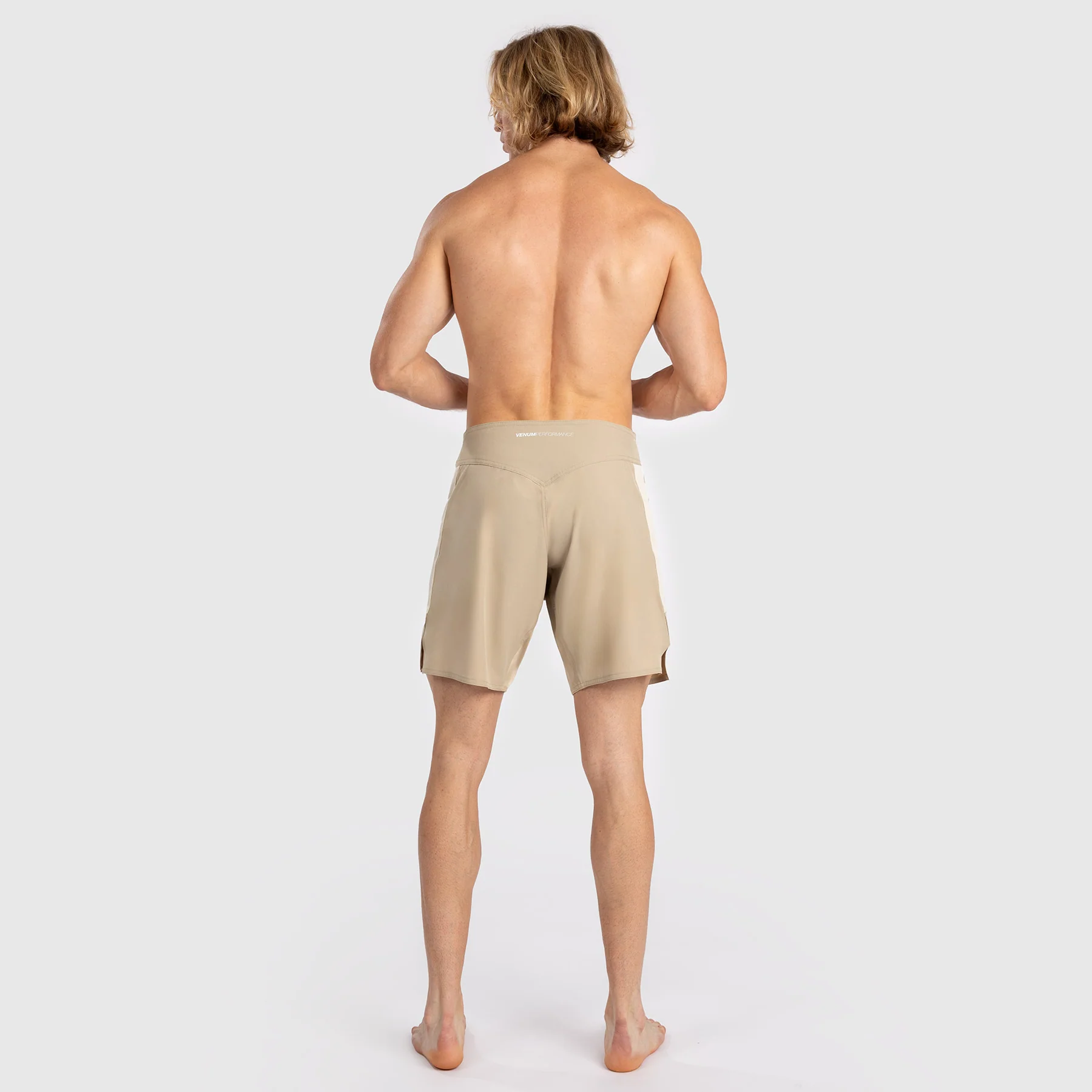 Venum Tempest Herren Kampfshorts - Beige/Sand - Image 8