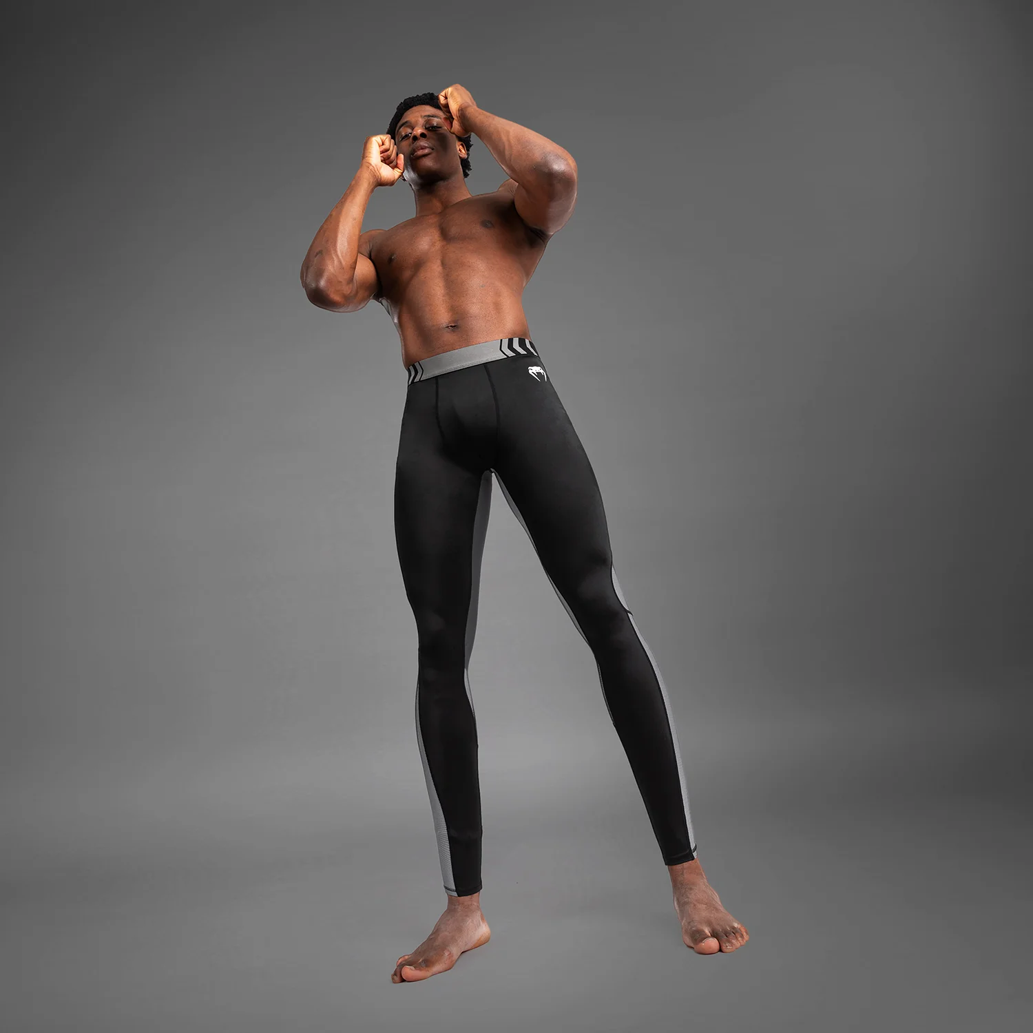 Venum Tempest Herren-Spats - Schwarz/Grau - Image 2