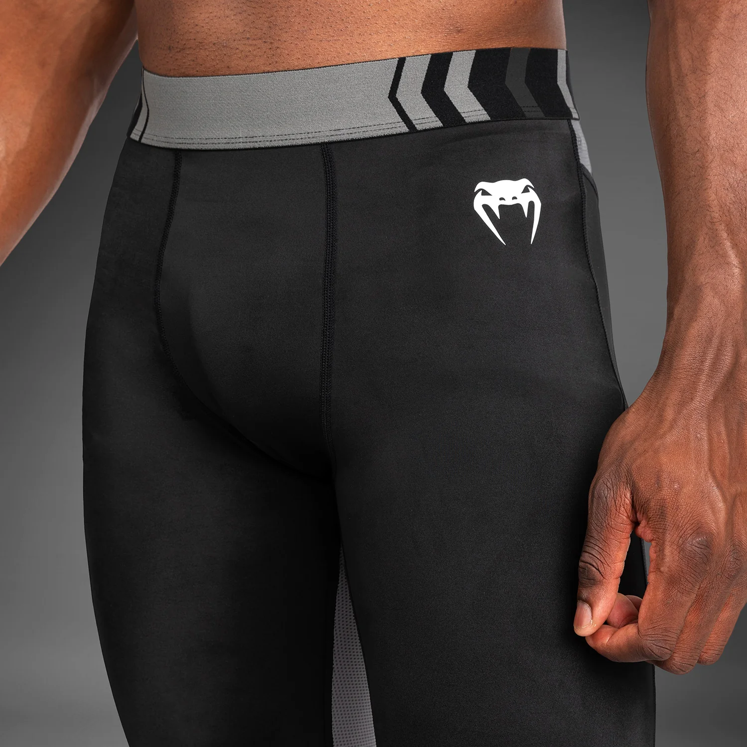 Venum Tempest Herren-Spats - Schwarz/Grau - Image 3