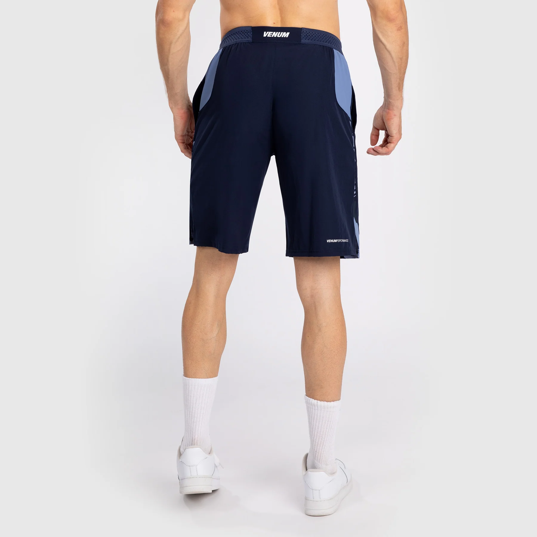 Venum Tempest Herren Trainingsshorts - Marineblau/Blau - Image 3