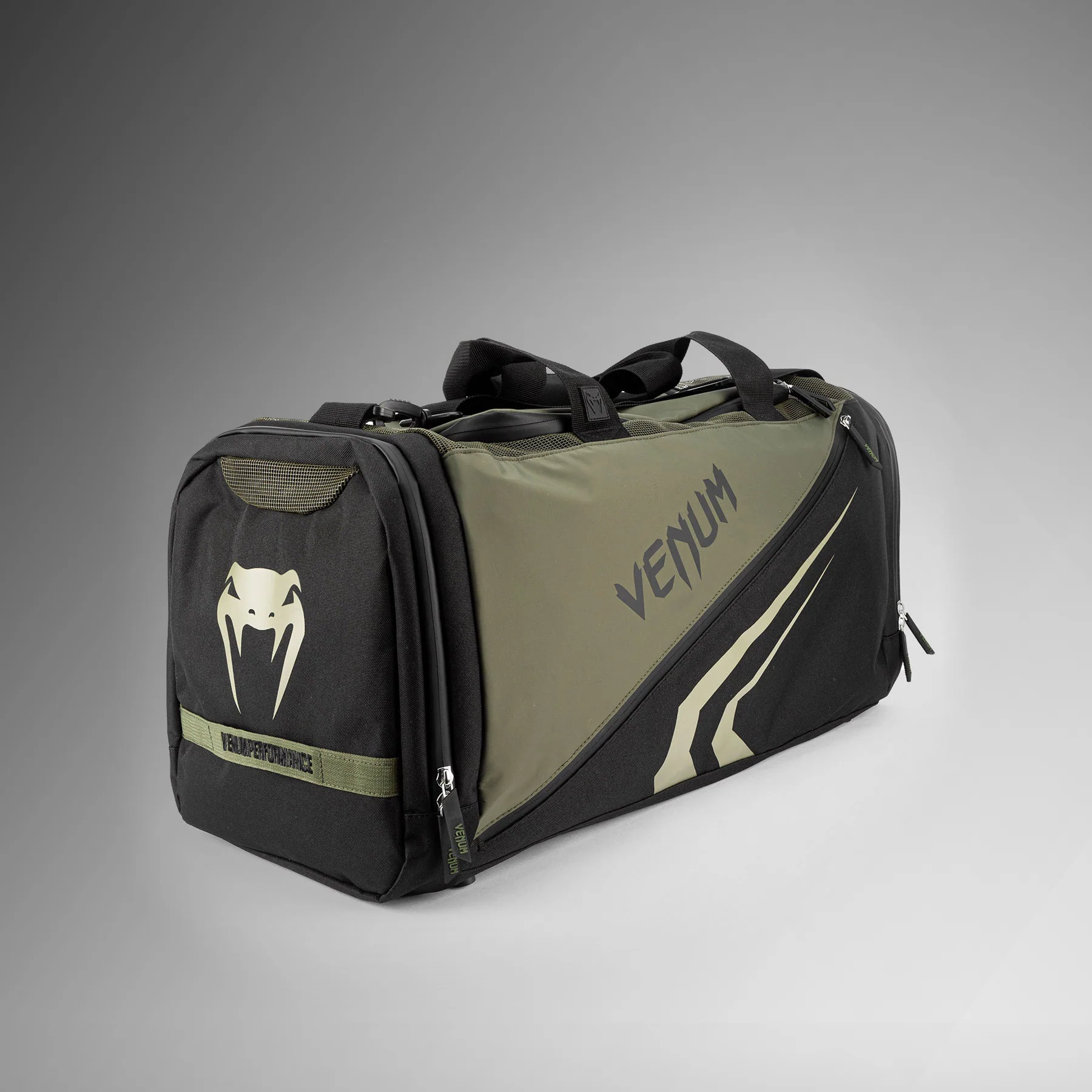 Venum Trainer Lite Evo Sporttasche (48L) – Khaki/Schwarz - Image 3