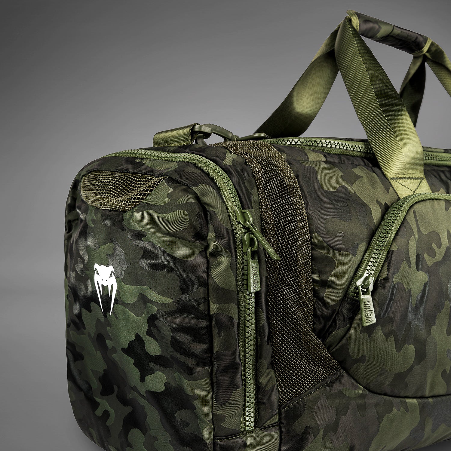 Venum Trainer Lite Sports Bags - Khaki/Camo - Image 9