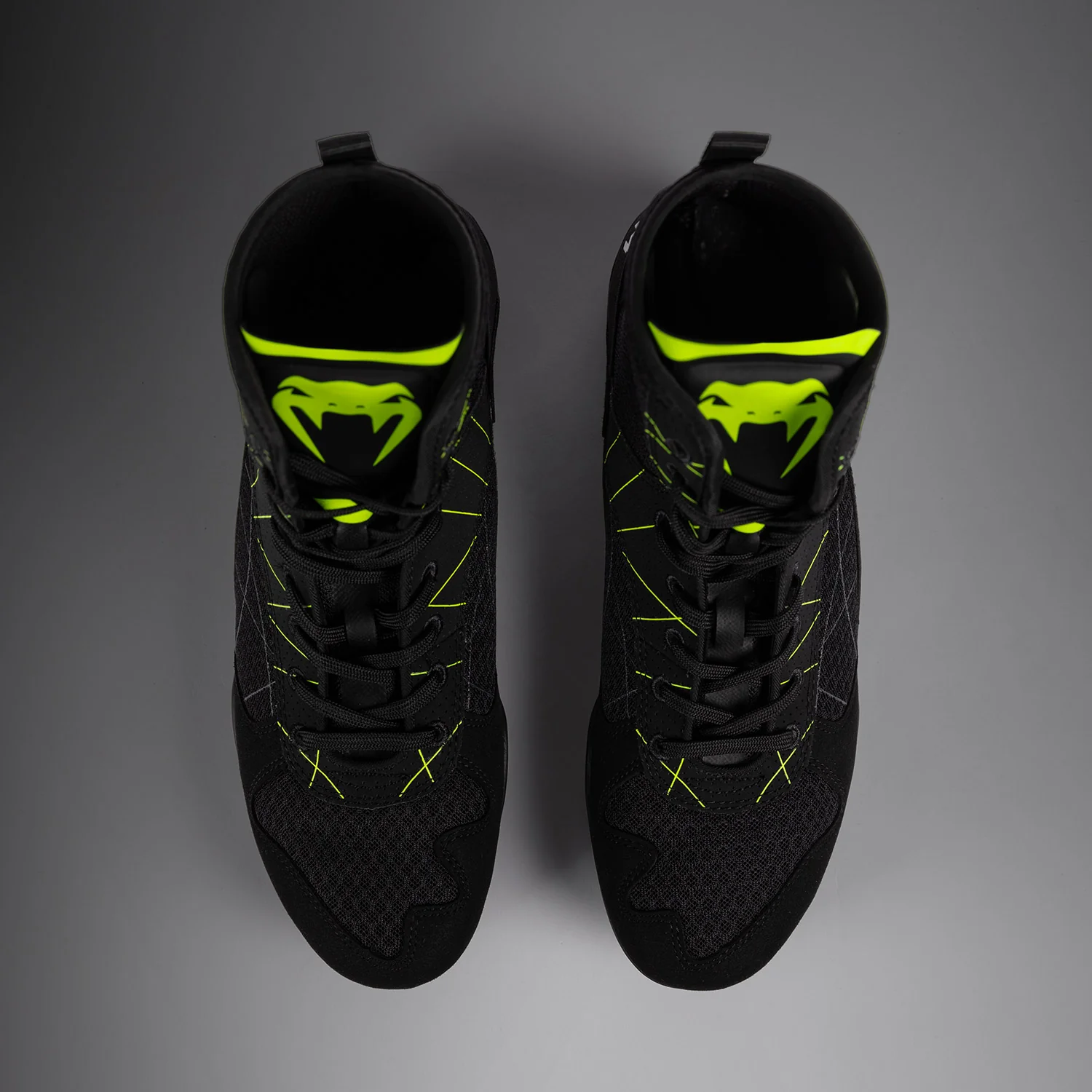 Venum Training Camp 4.0 Elite Boxing Schuhe - Schwarz/Neon Grün - Image 5