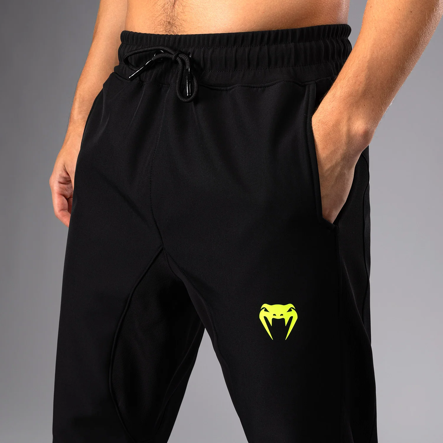 Venum Training Camp 4.0 Jogger - Schwarz/Neongrün - Image 6
