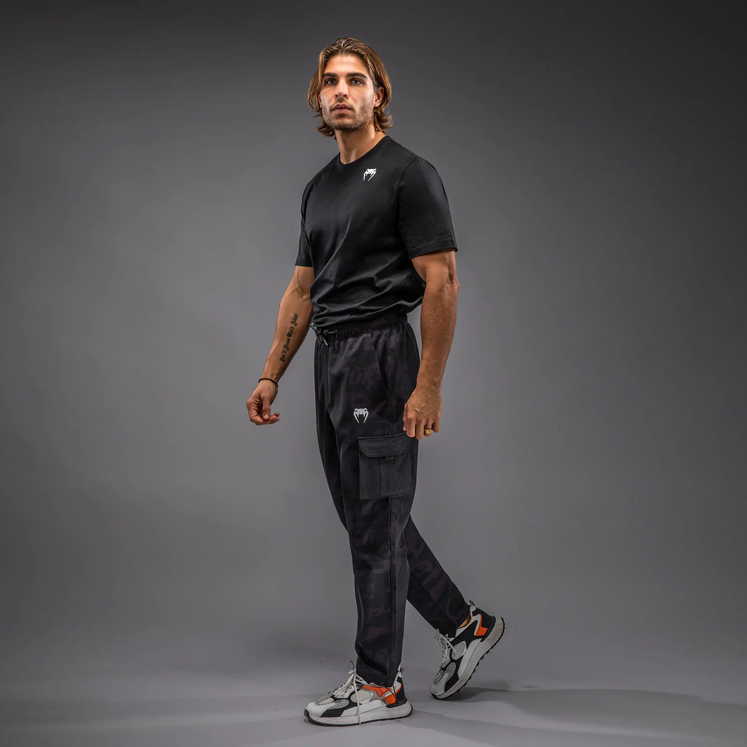 Venum Trooper Herren Trainingshose - Schwarz/Violett