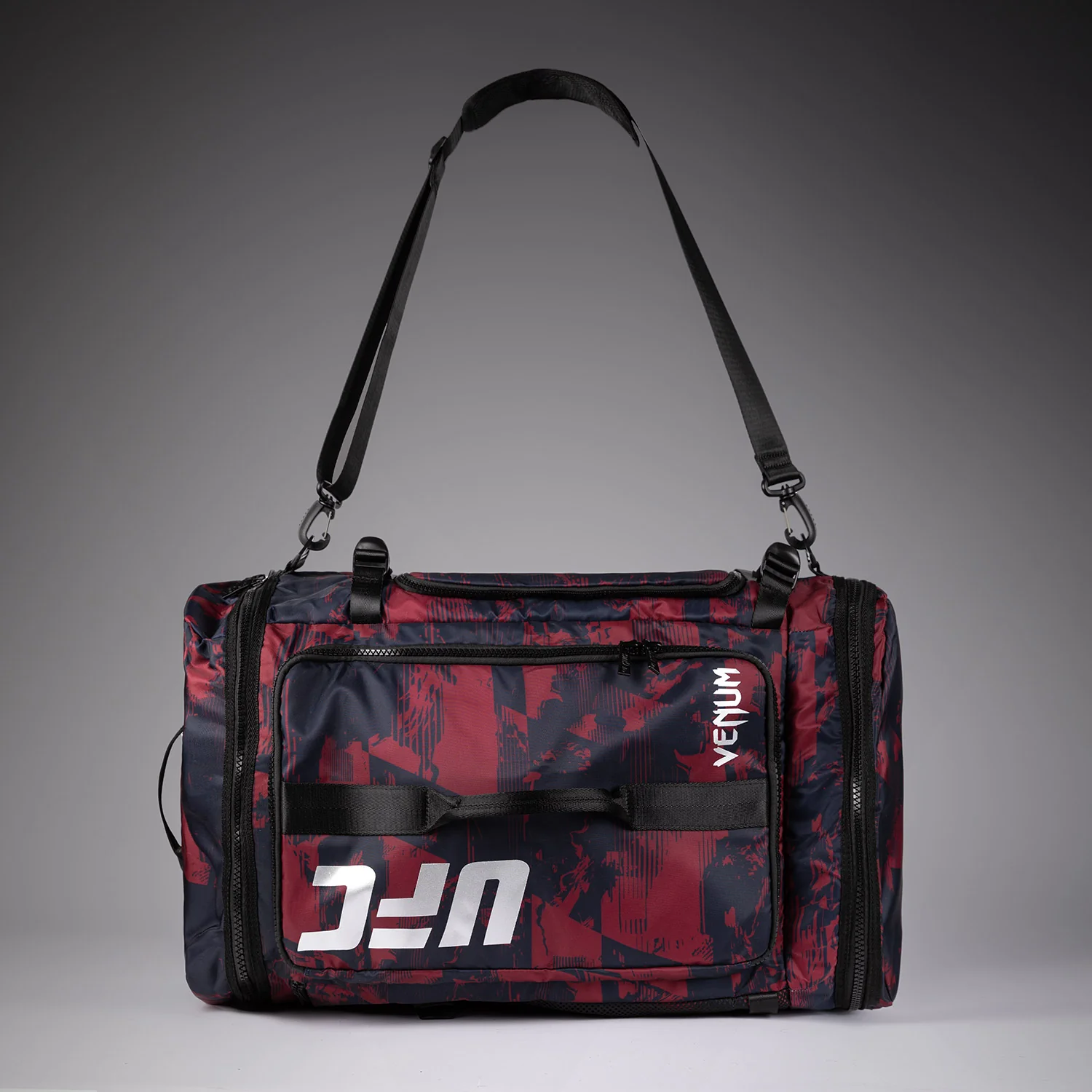 UFC Zenith by Venum Authentic Fight Week Sporttasche - Burgunder (48L) - Image 5