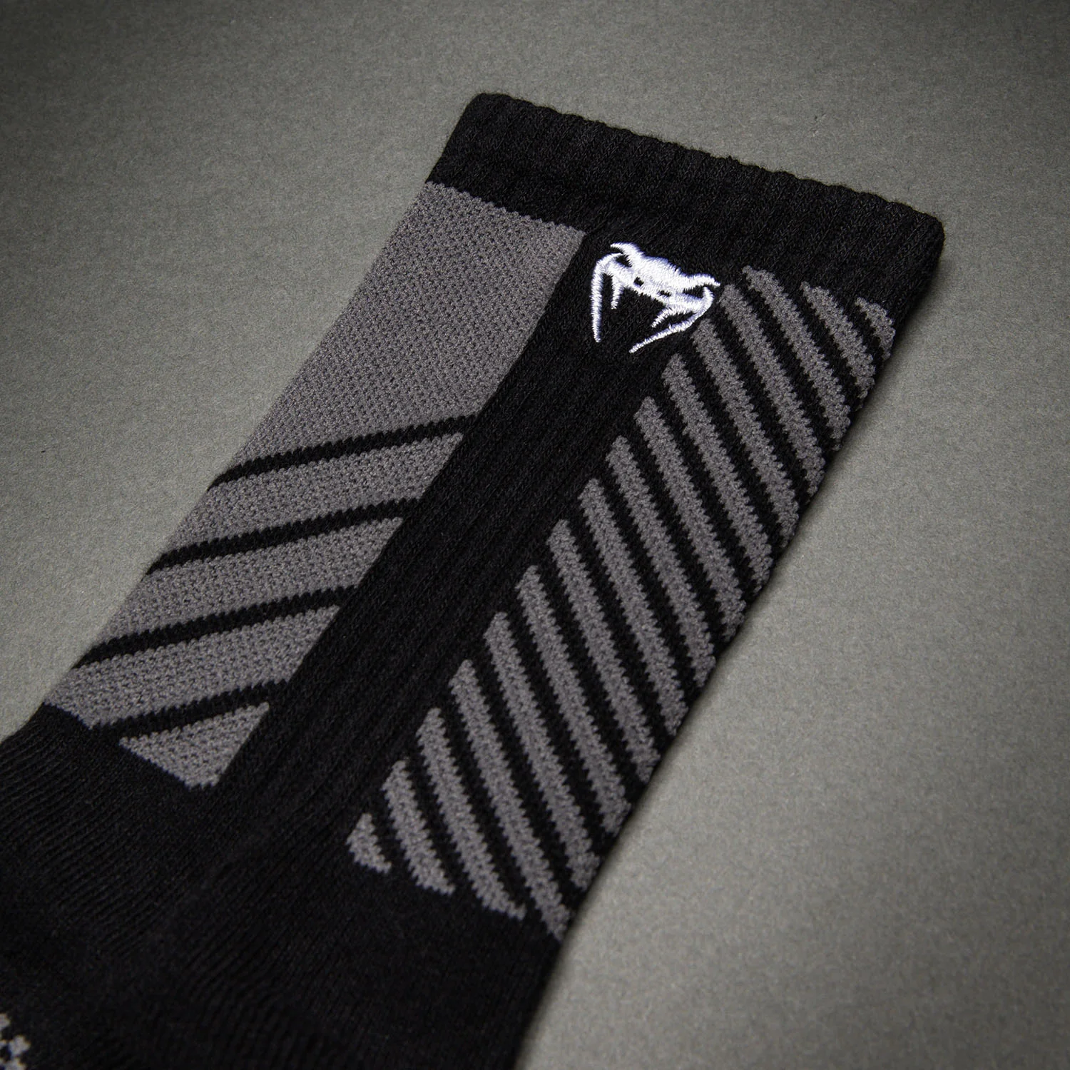Venum Vector Crew-Socken - Schwarz/Grau - Image 3