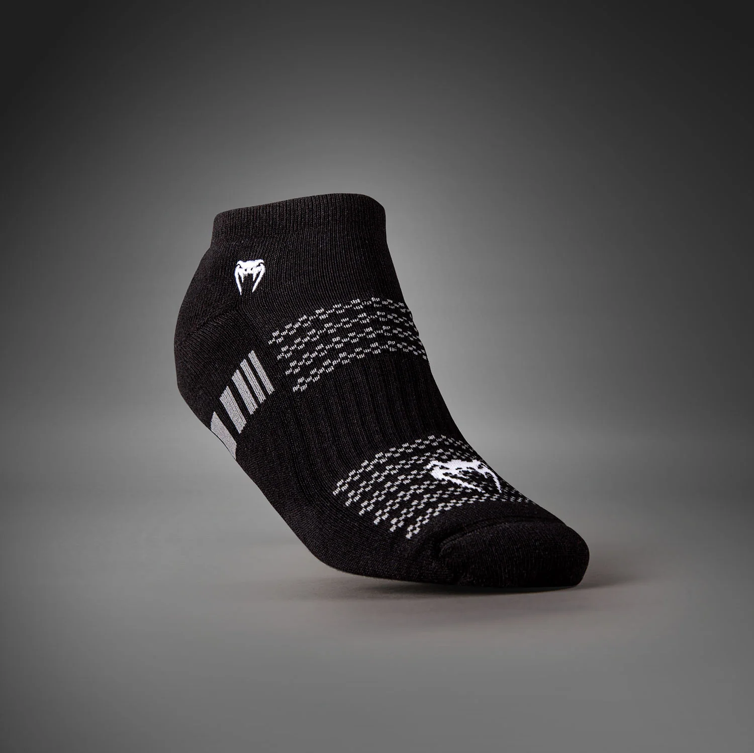 Venum Vector Invisible Socken 3er Pack - Schwarz/Grau - Image 3