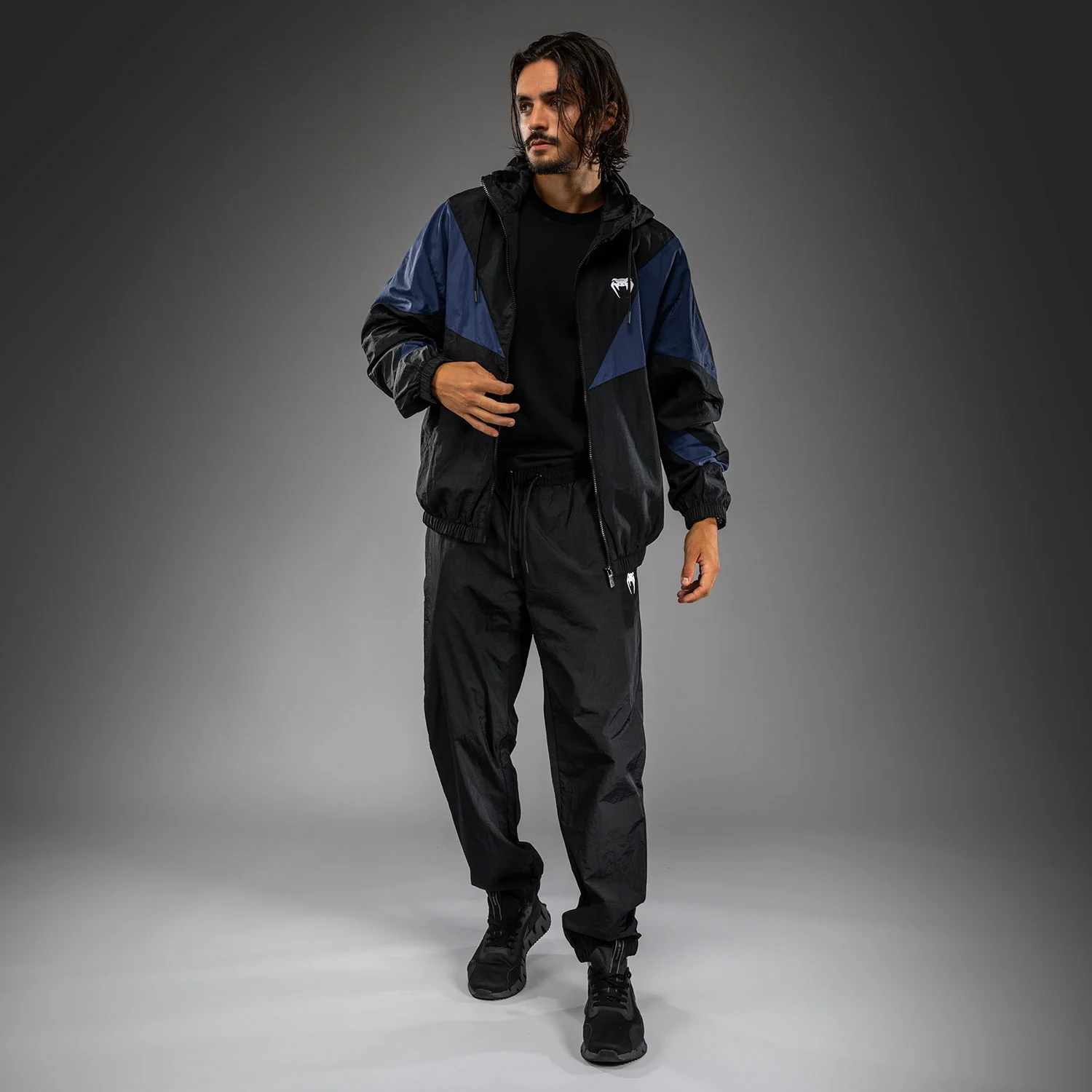 Venum Vectra Trackjacke - Schwarz/Blau - Image 5