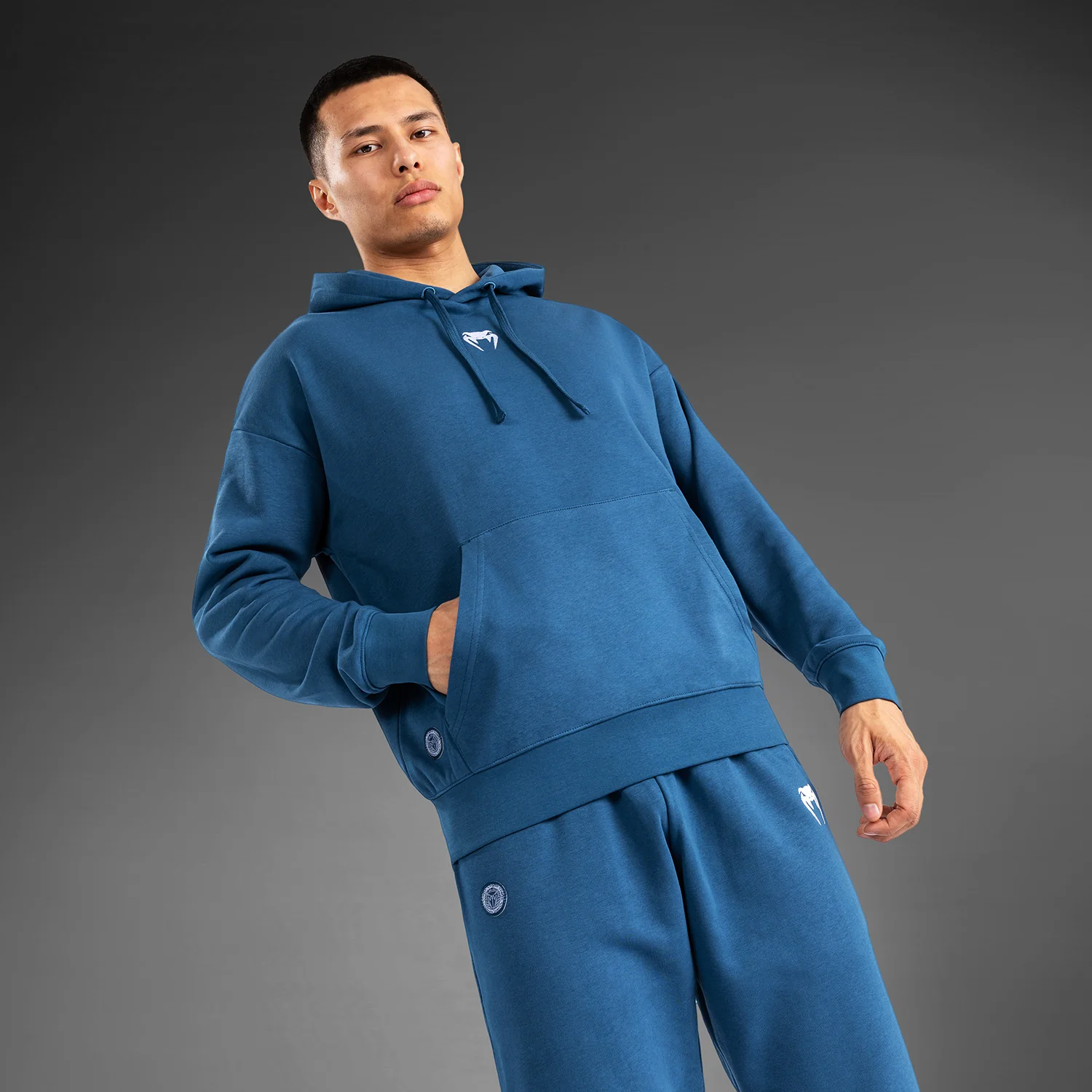 Venum Vortex XL Herren Kapuzenpullover - Marineblau - Image 2
