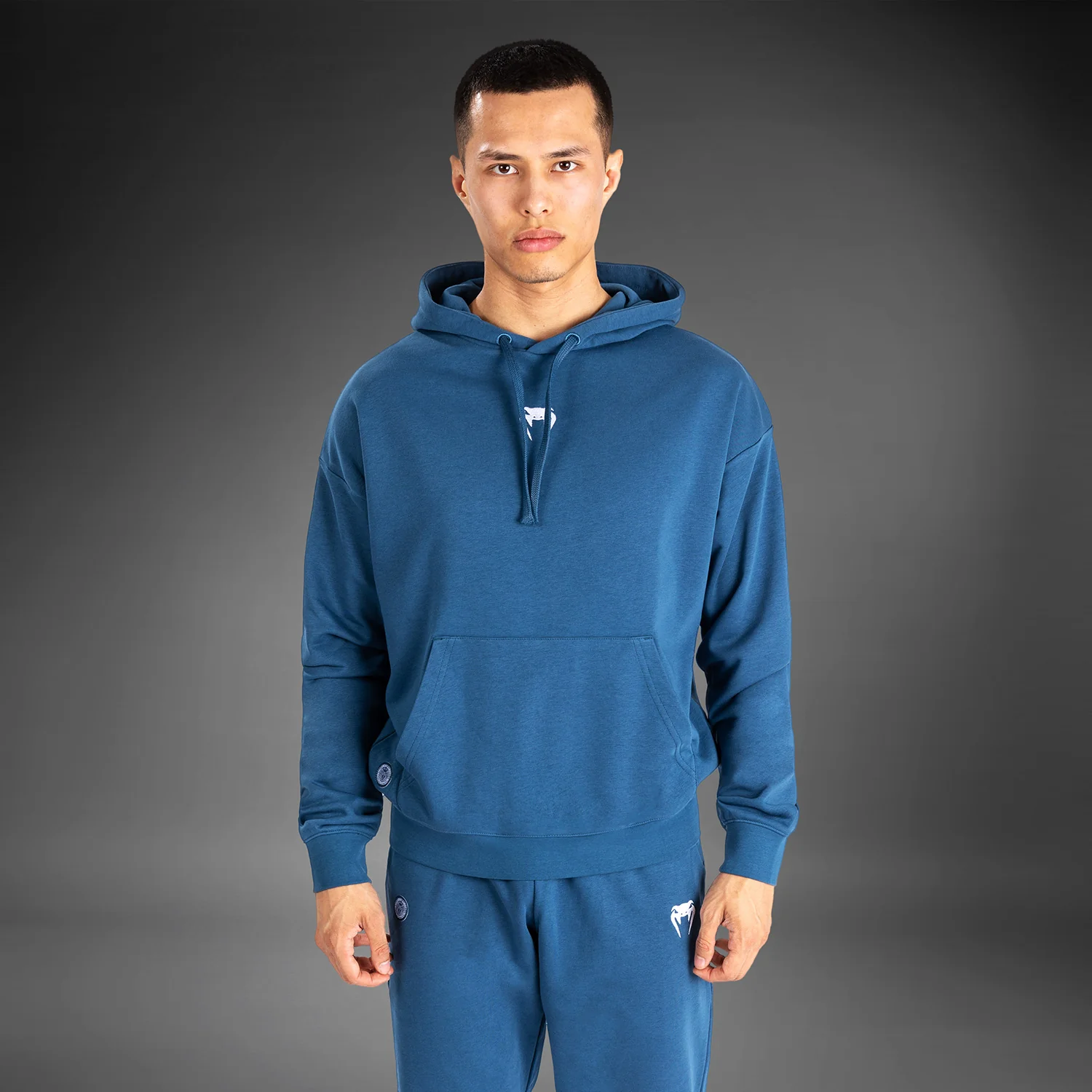 Venum Vortex XL Herren Kapuzenpullover - Marineblau - Image 3