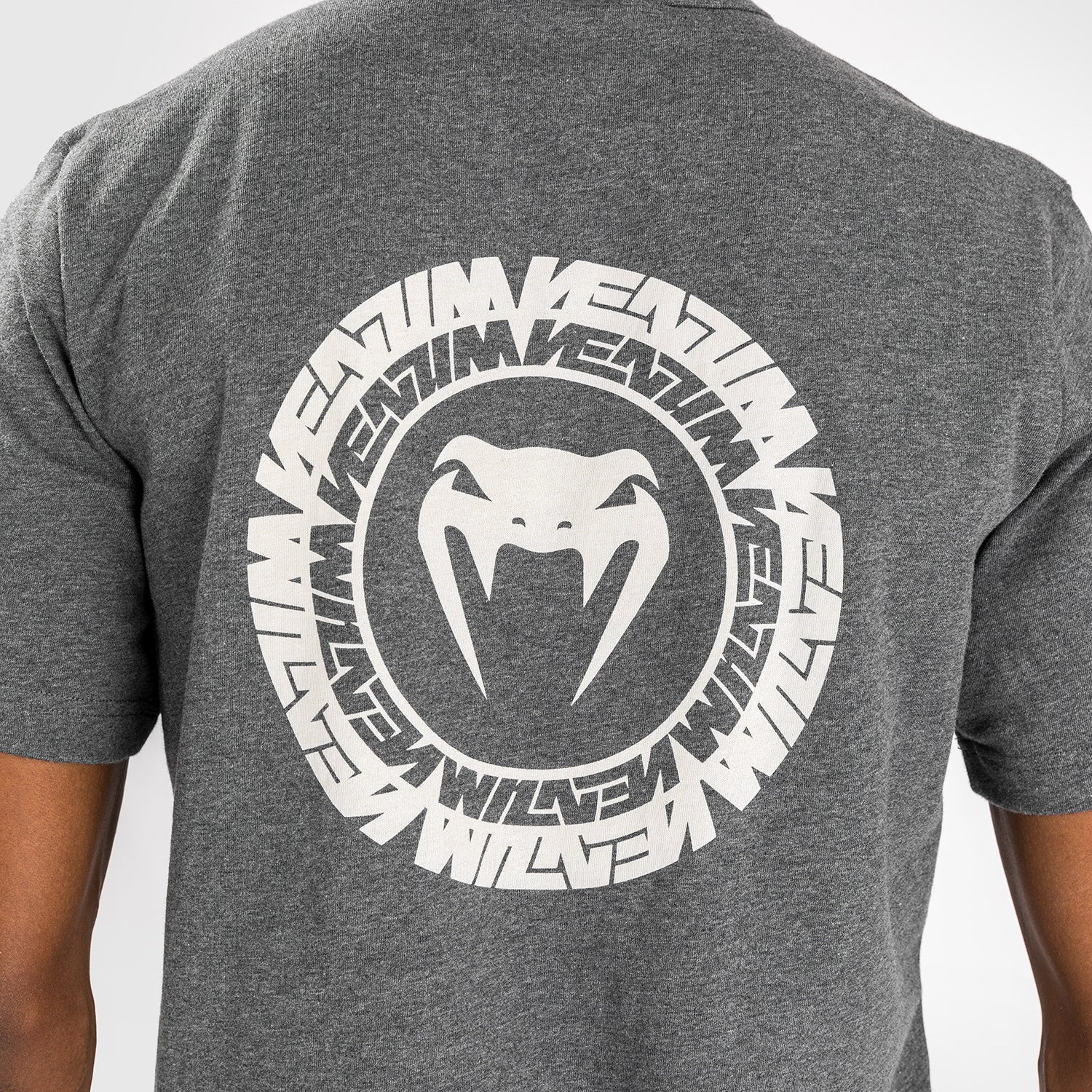 Venum Vortex XL Herren T-Shirt - Dunkelgrau Meliert - Image 5