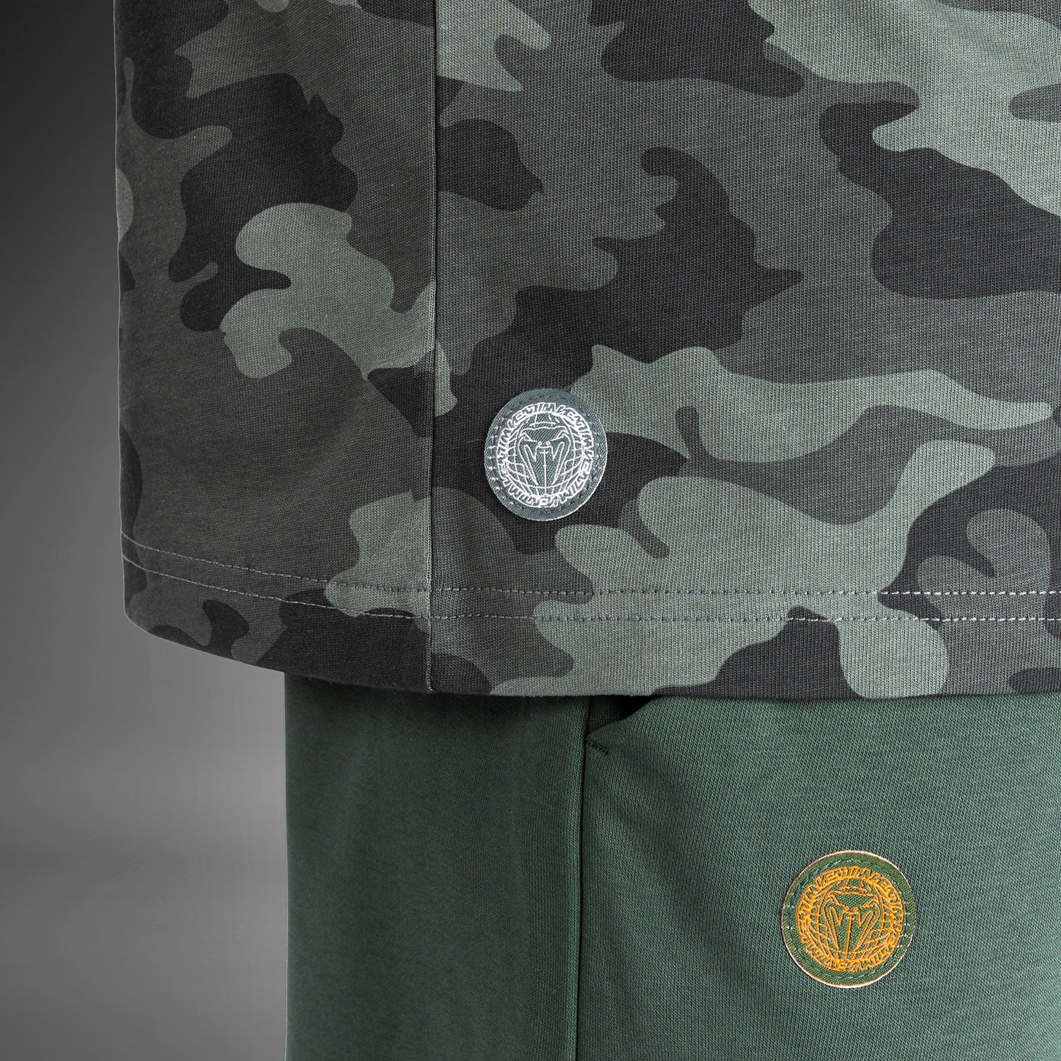 Venum Vortex XL Herren T-Shirt - Khaki Camo - Image 5