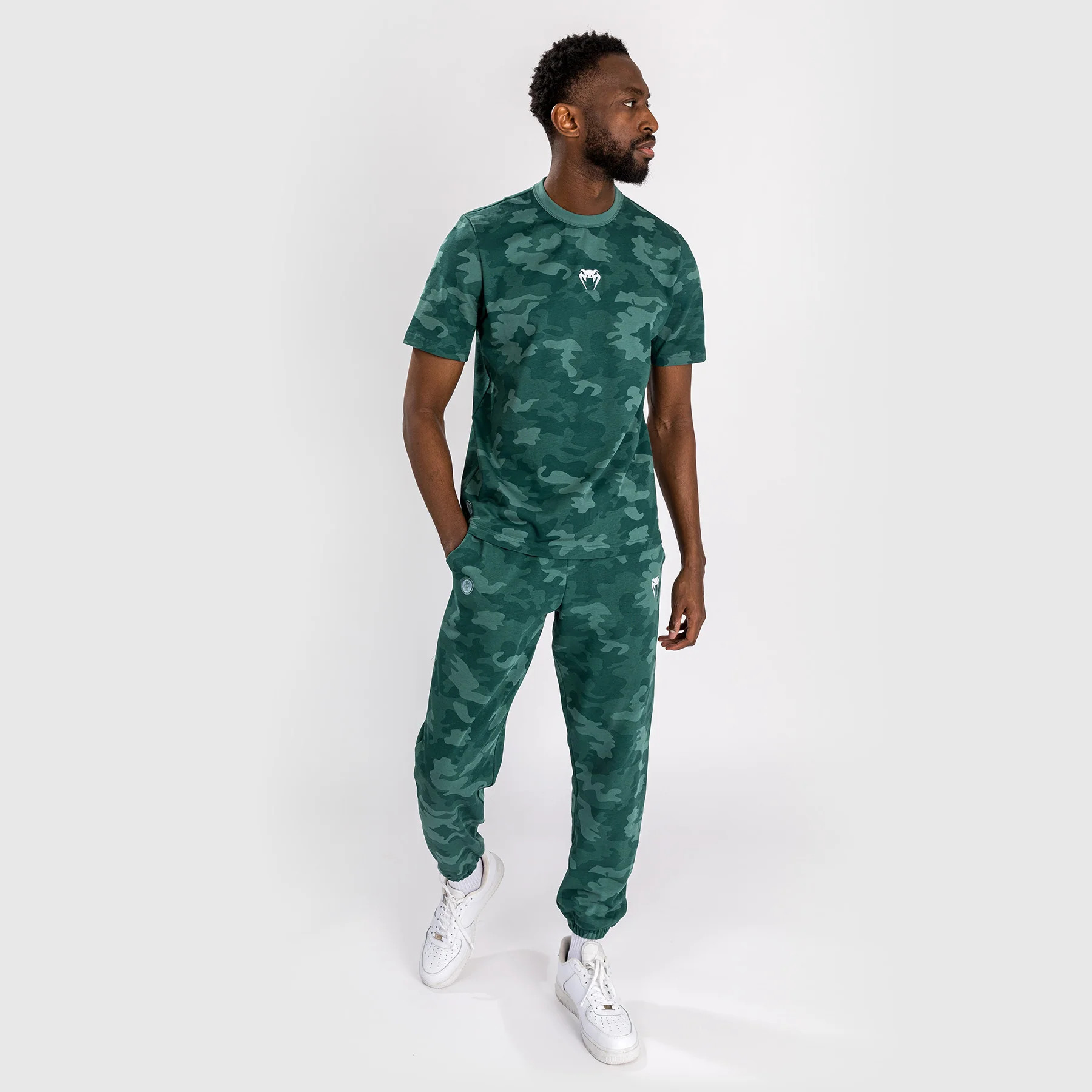 Venum Vortex XL Herren T-Shirt - Türkis Camo - Image 4