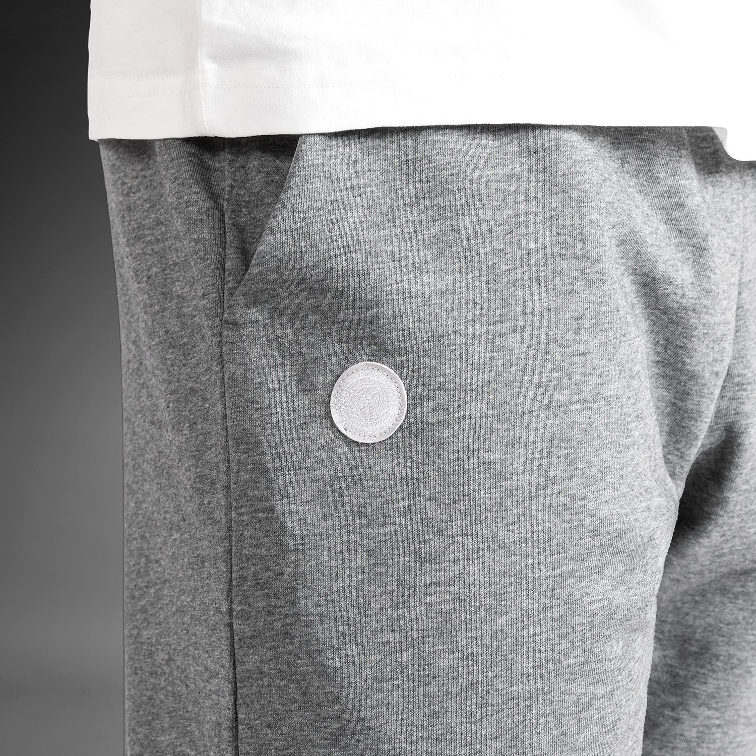 Venum Vortex XL Lite Herren Jogginghose - Helles Heather Grau - Image 5