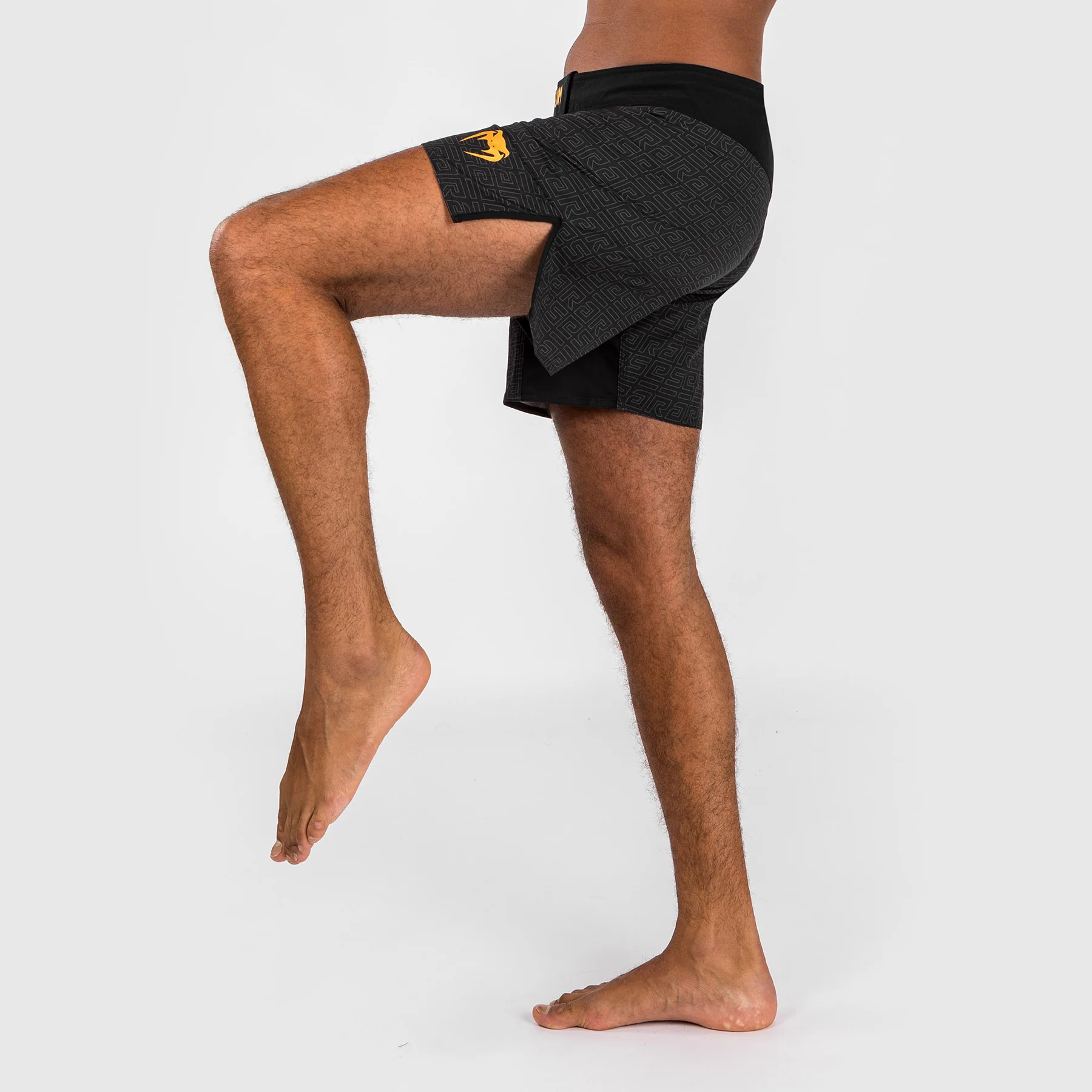Venum x Ares Herren Kampfhosen - Schwarz/Gold - Image 4