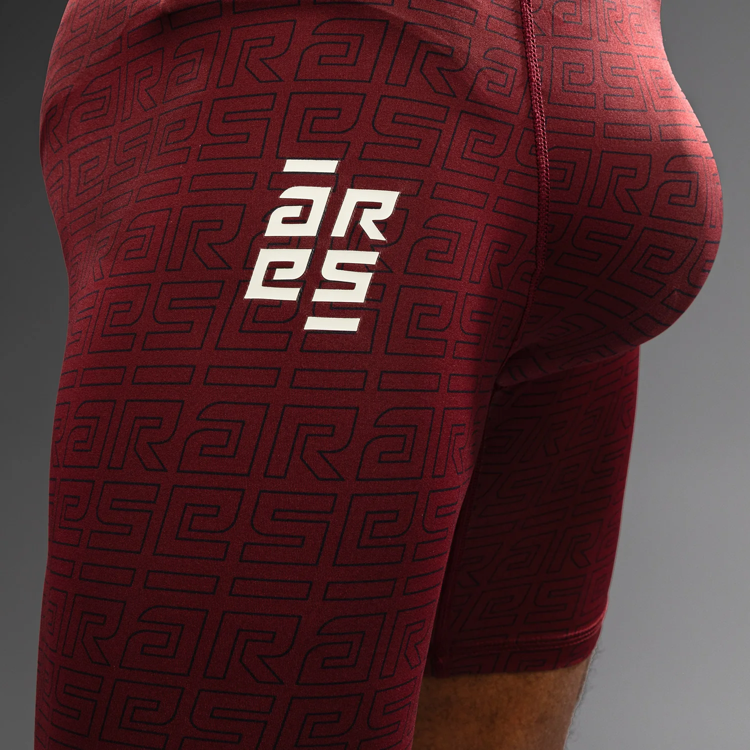 Venum x Ares Herren Vale Tudo Shorts - Burgunder - Image 6