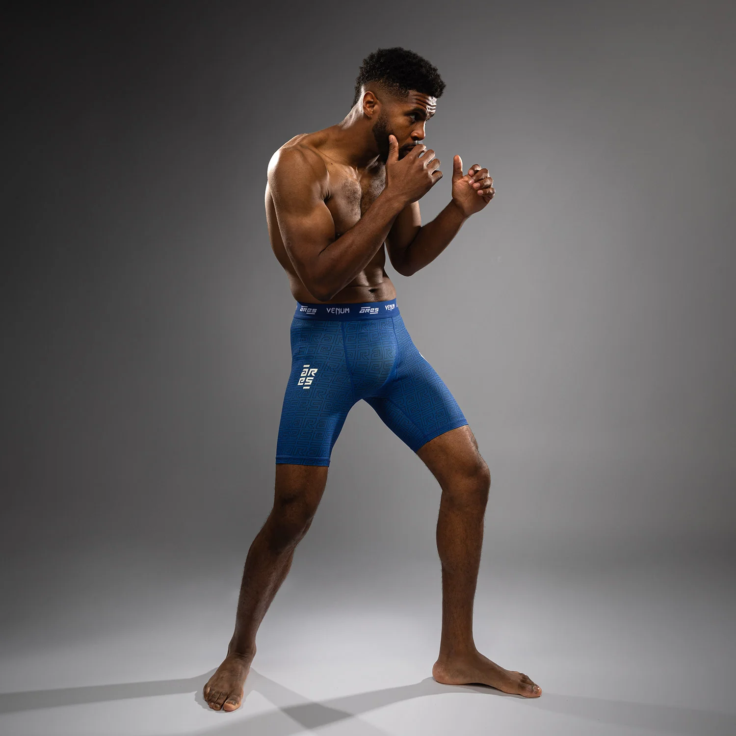 Venum x Ares Herren Vale Tudo Shorts - Royalblau - Image 3