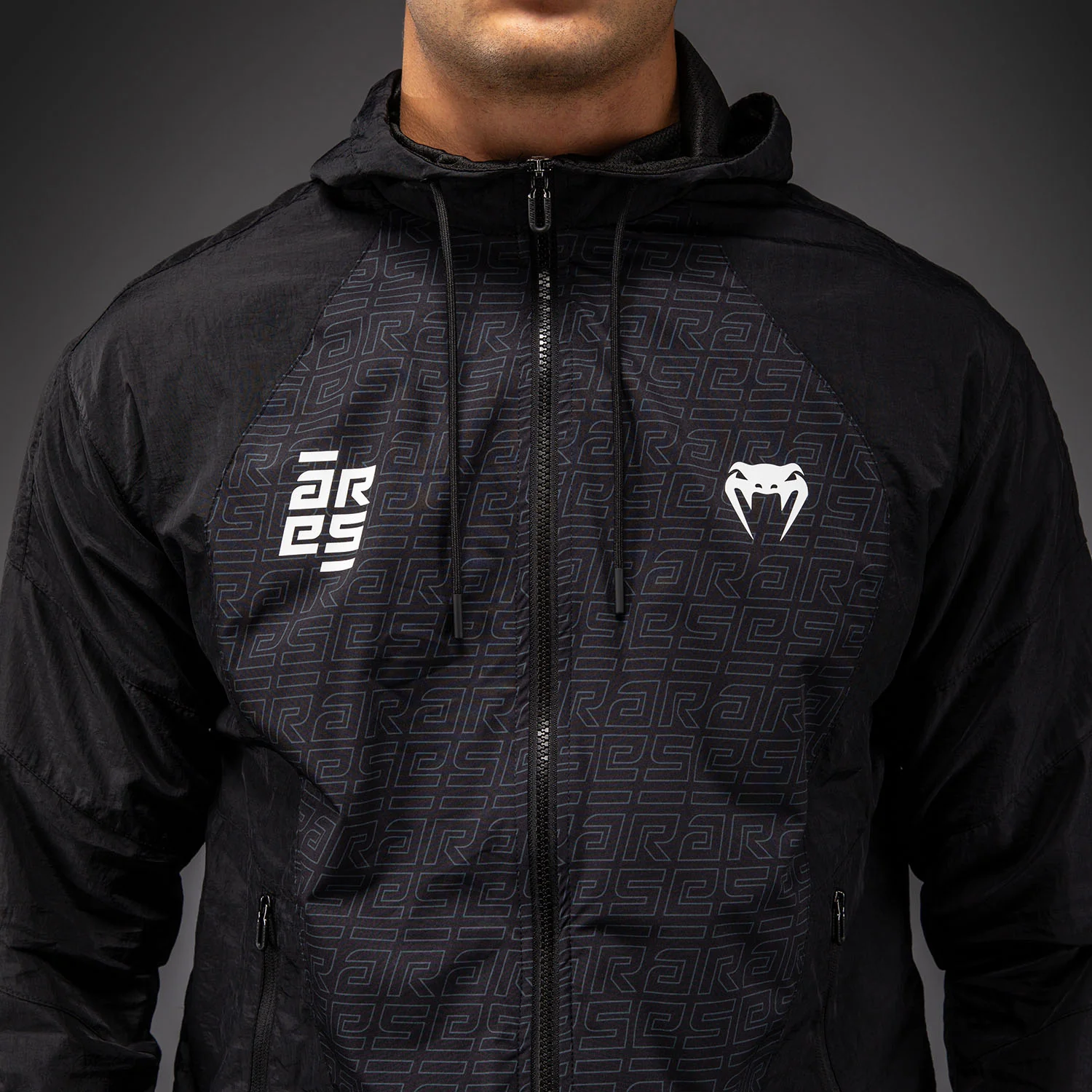 Venum x Ares Jacke mit Reißverschluss – Schwarz - Image 6