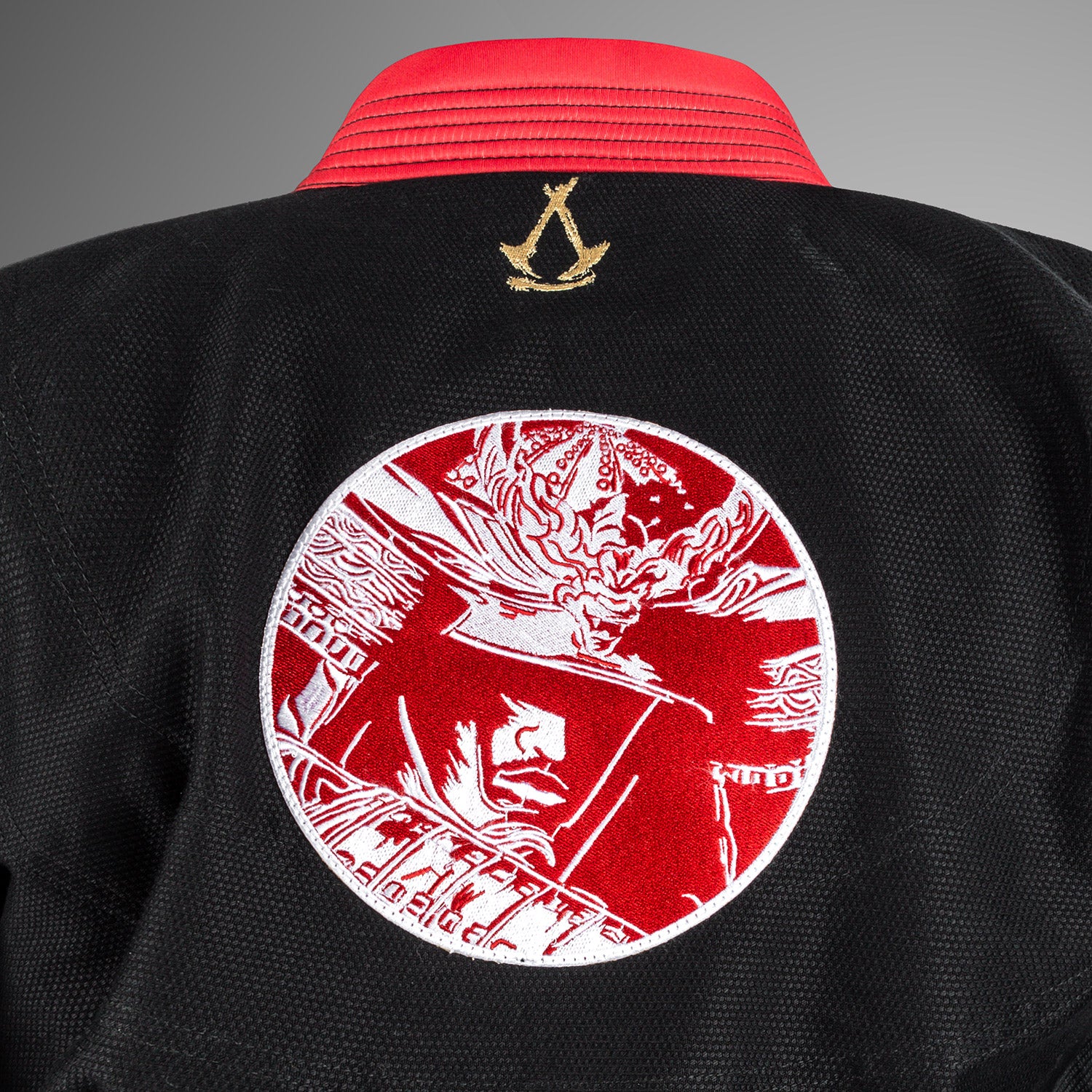 Venum x Assassin’s Creed Shadows BJJ Gi - Burgund/Schwarz - Image 7