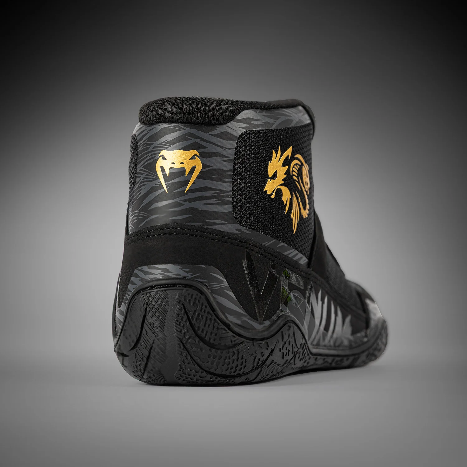 Venum x Chimaev Ringerschuhe - Schwarz/Grau - Image 3