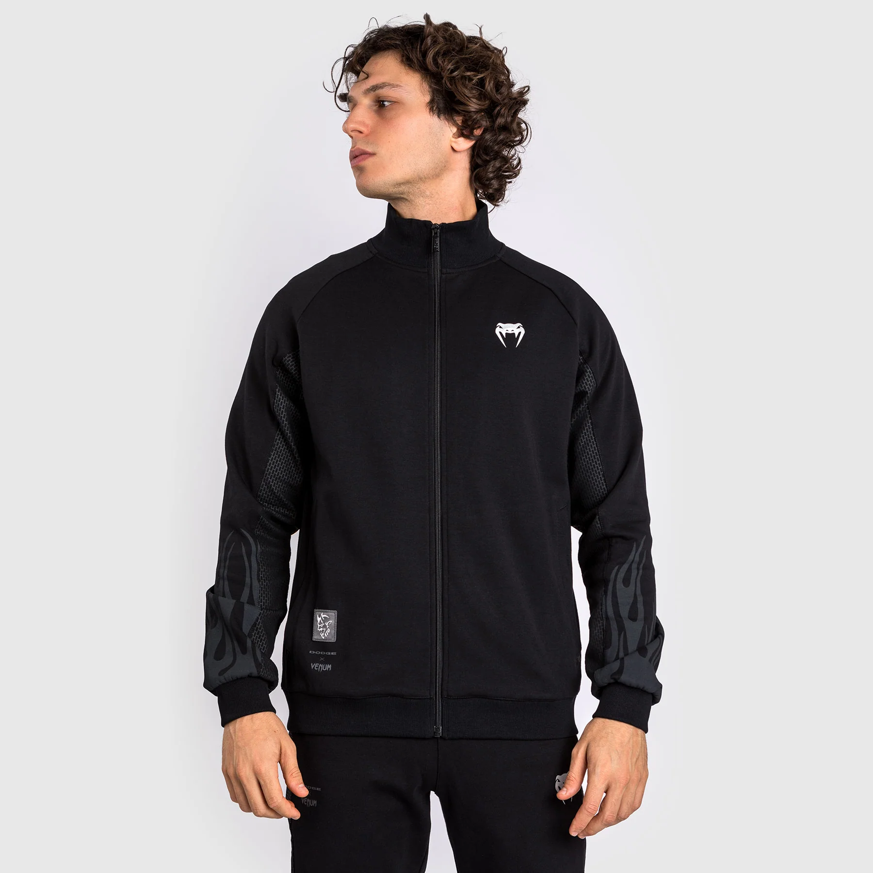 Venum x Dodge Demon 170 Herren Full-Zip Jacke - Schwarz - Image 7