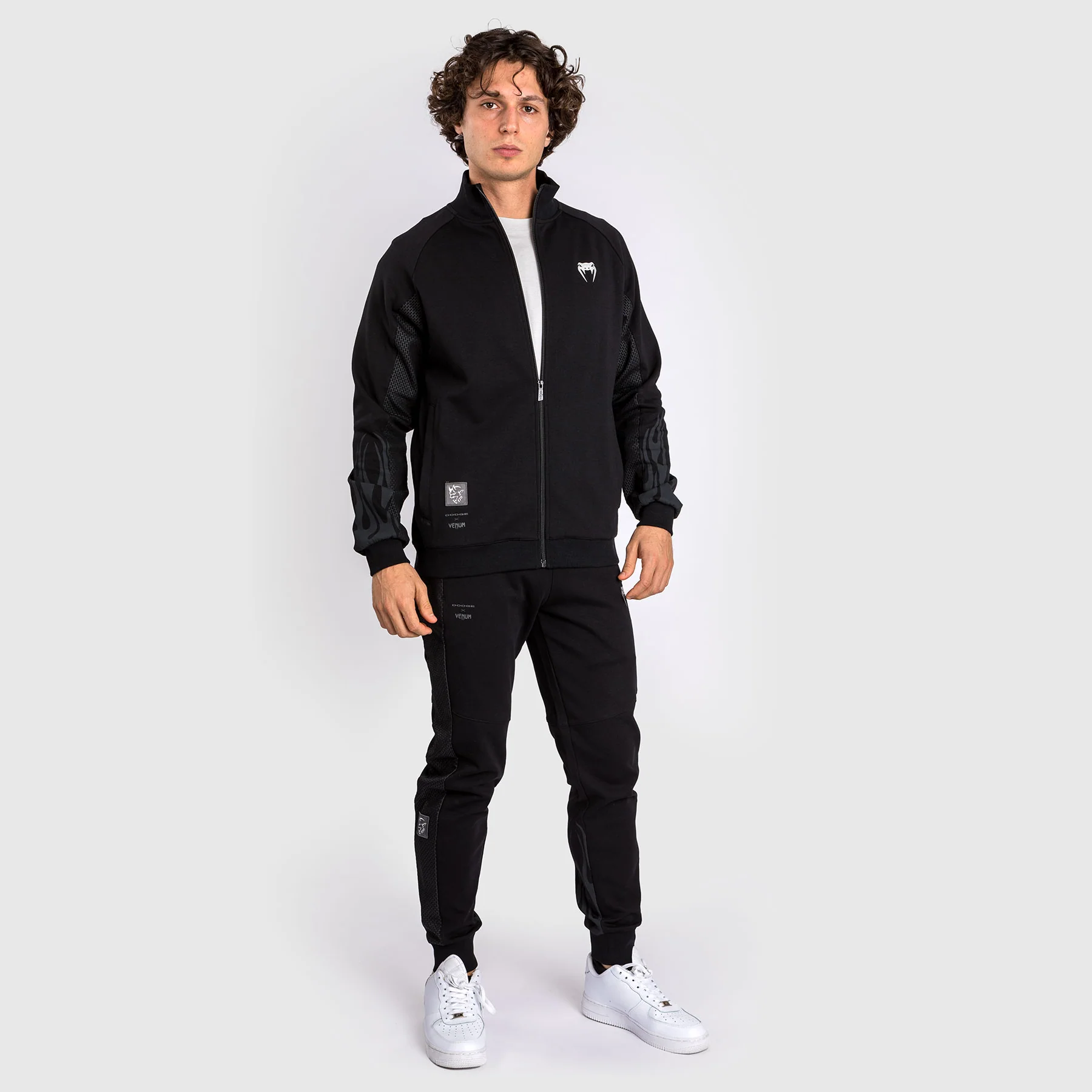 Venum x Dodge Demon 170 Herren Full-Zip Jacke - Schwarz - Image 8