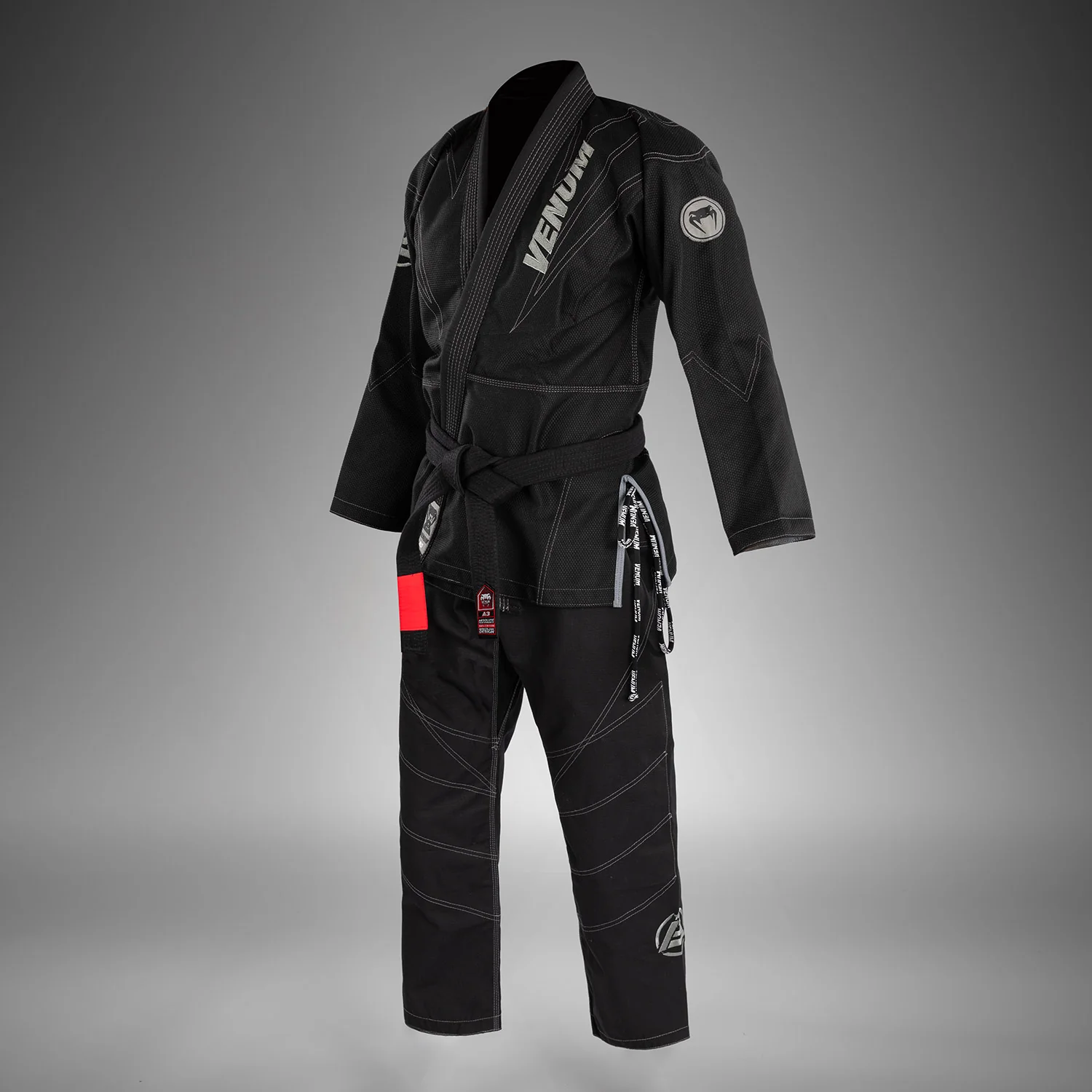 Venum x Polaris BJJ Gi - Schwarz/Grau - Image 6