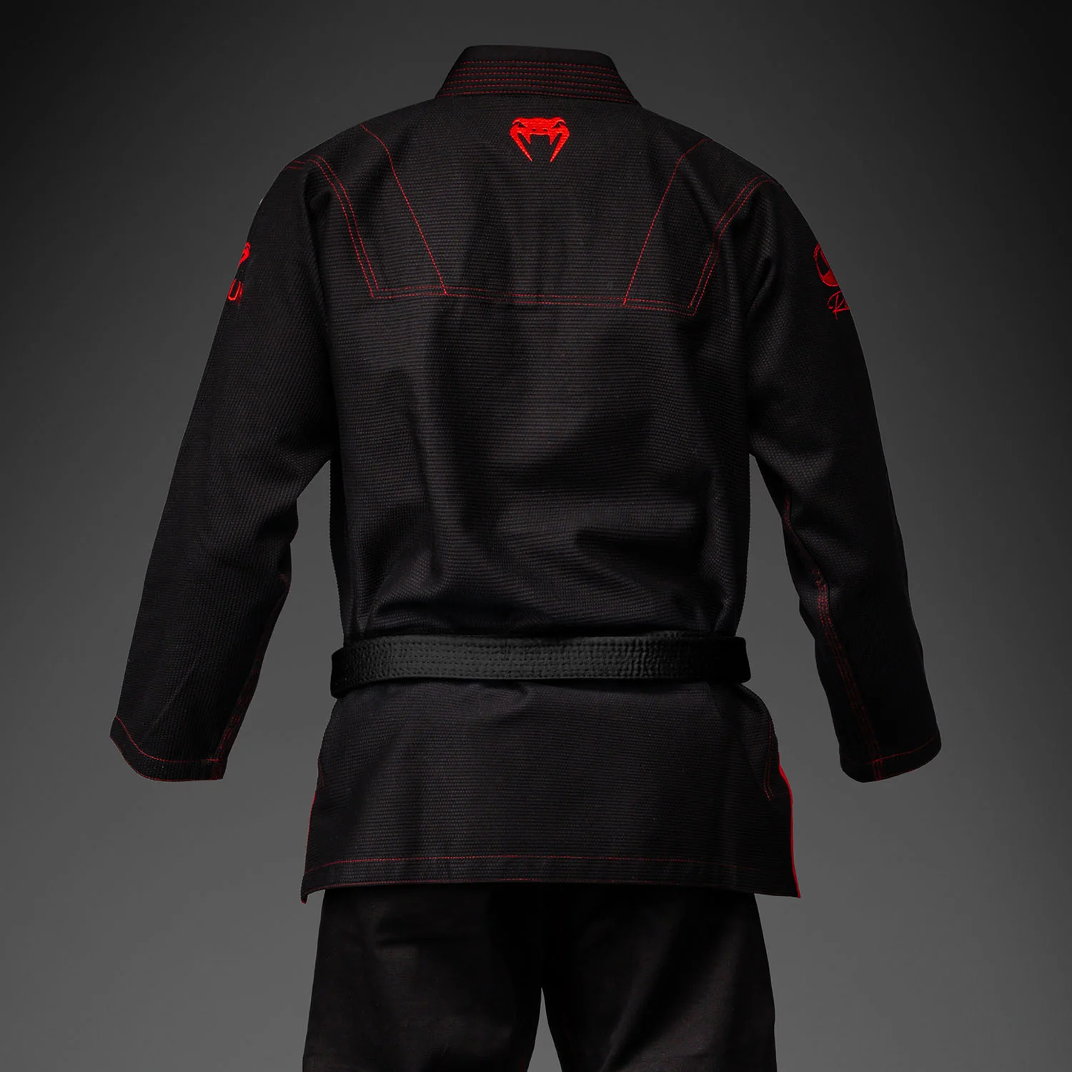 Venum x Roger Gracie Signature BJJ Gi - Schwarz/Rot - Image 4