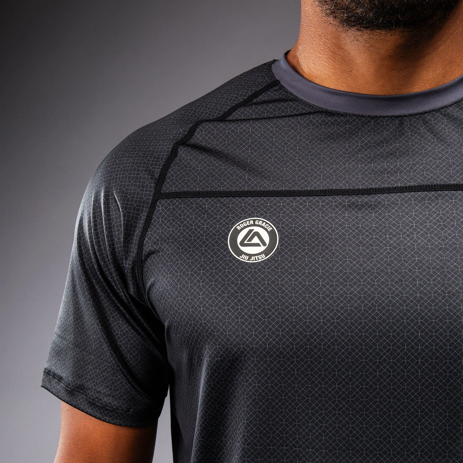 Venum x Roger Gracie Academy Dry‑Tech‑T‑Shirt - Schwarz - Image 5