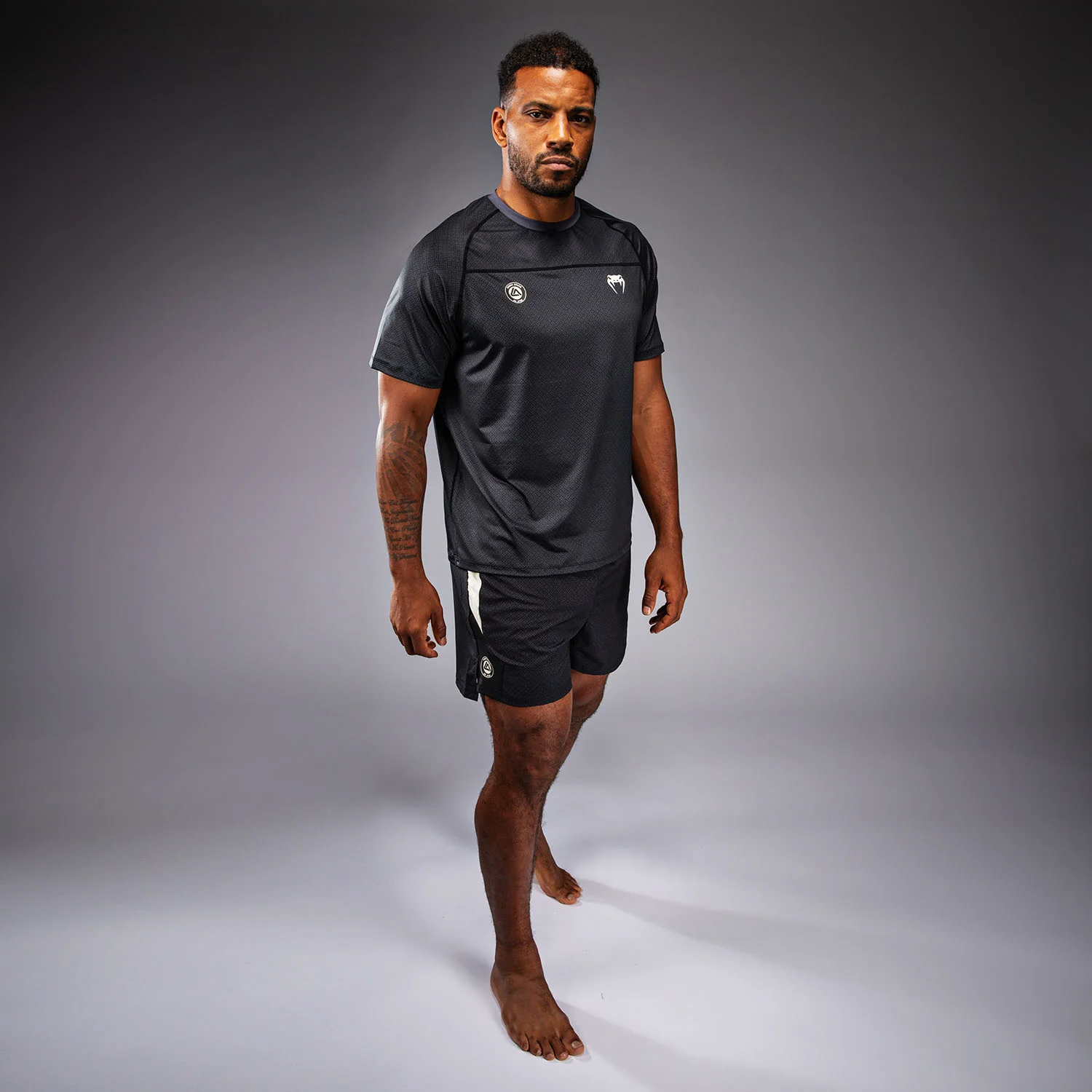 Venum x Roger Gracie Academy Dry‑Tech‑T‑Shirt - Schwarz - Image 8