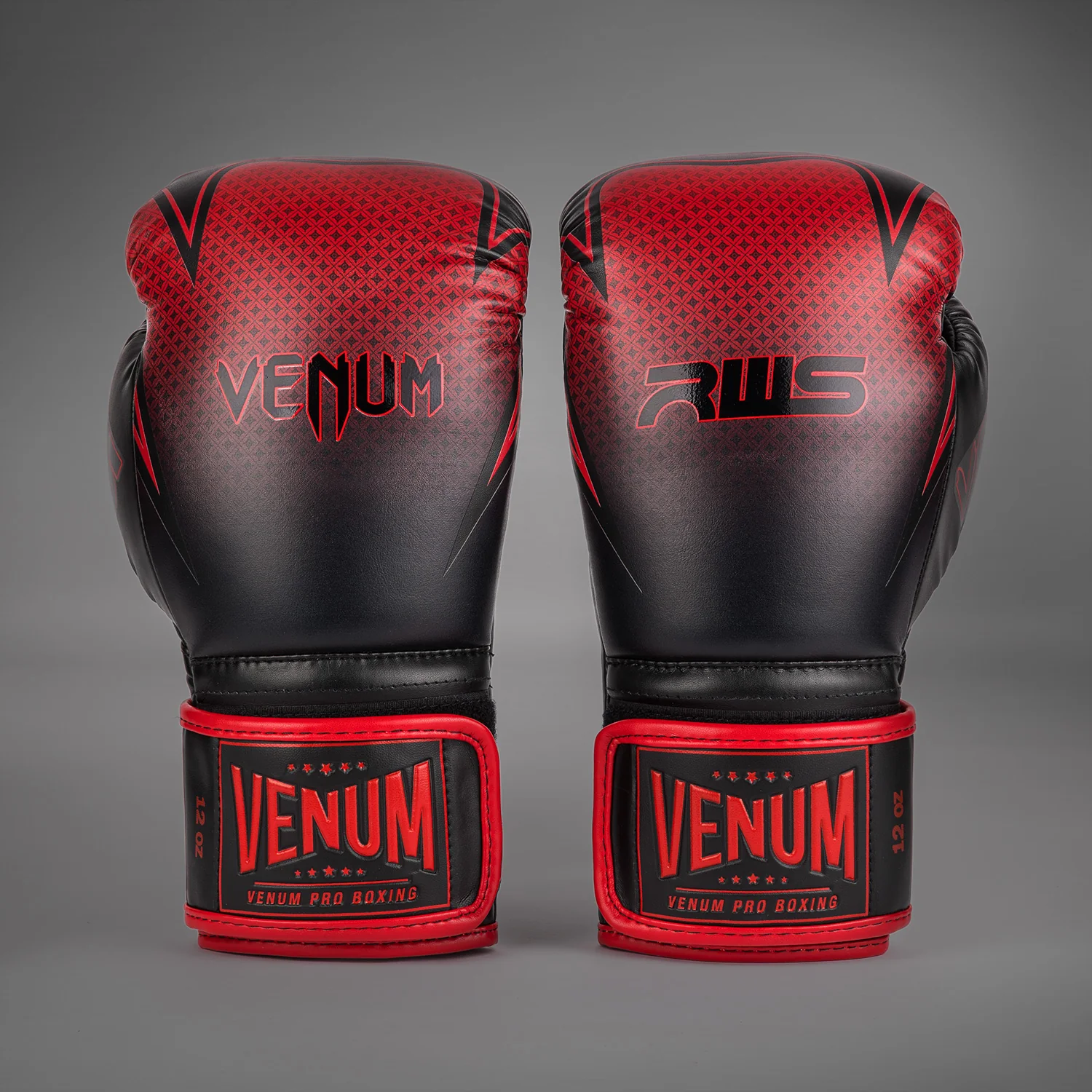 Venum x RWS 2.0 Boxhandschuhe – Schwarz/Rot - Image 3