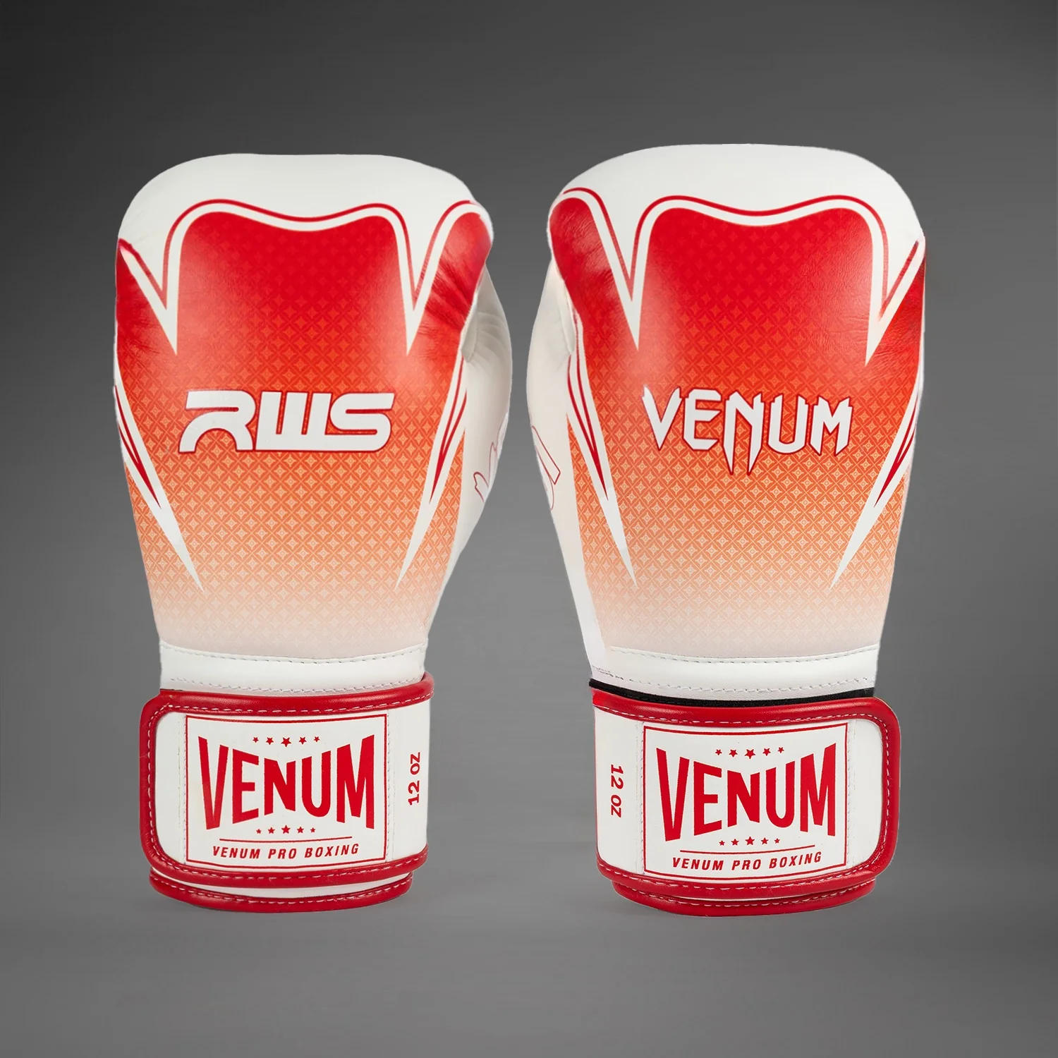 Venum x RWS 2.0 Boxhandschuhe – Weiß/Rot - Image 2