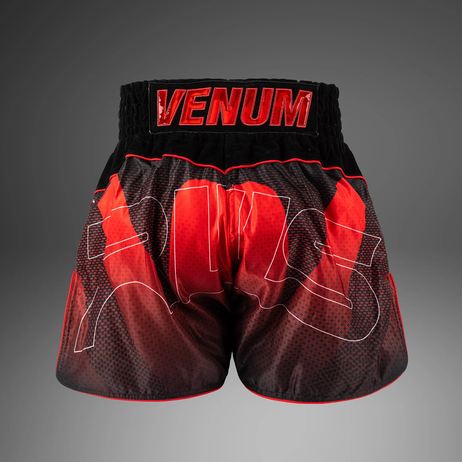 Venum x RWS 2.0 Muay Thai Shorts – Schwarz/Rot - Image 3