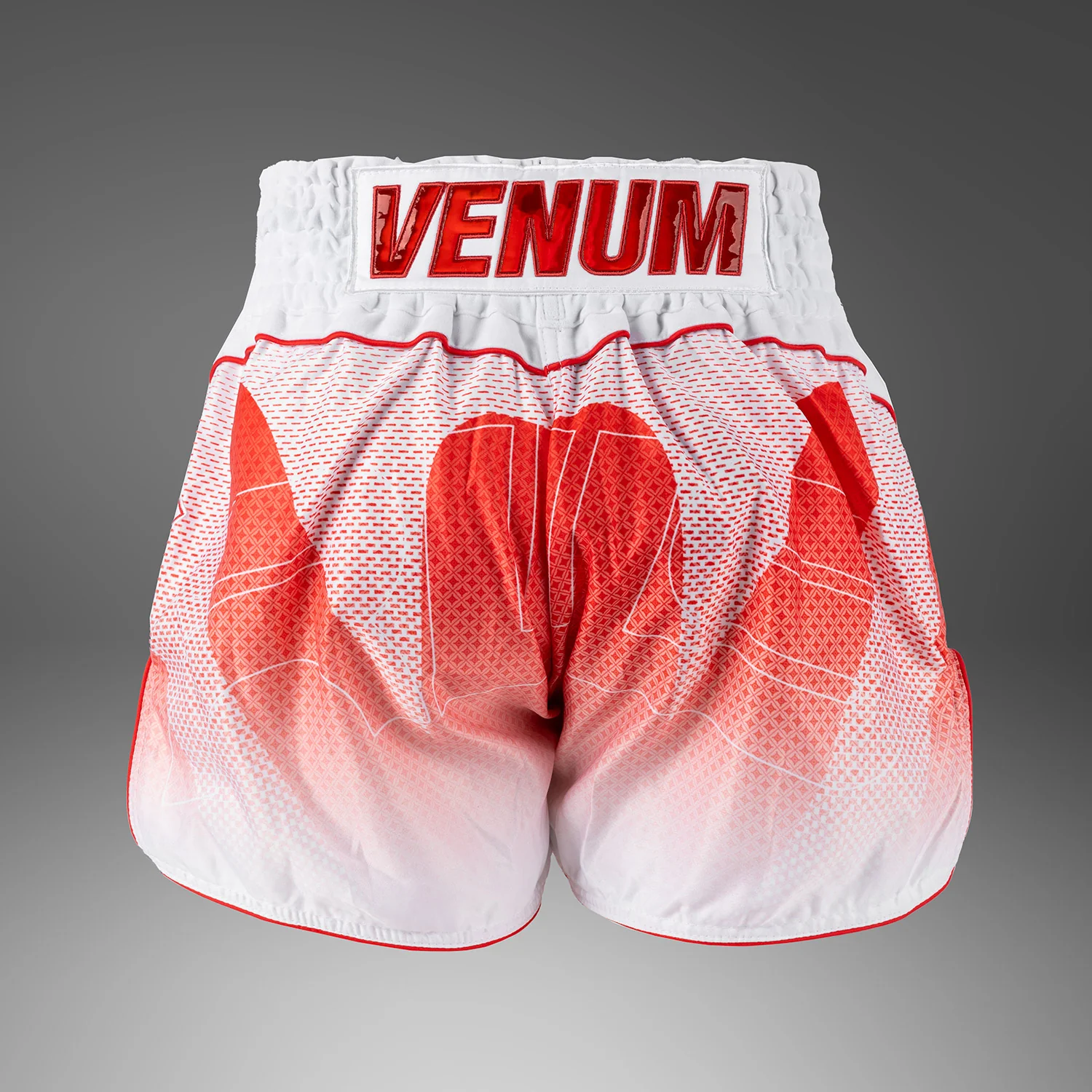 Venum x RWS 2.0 Muay Thai Shorts – Weiß/Rot - Image 3
