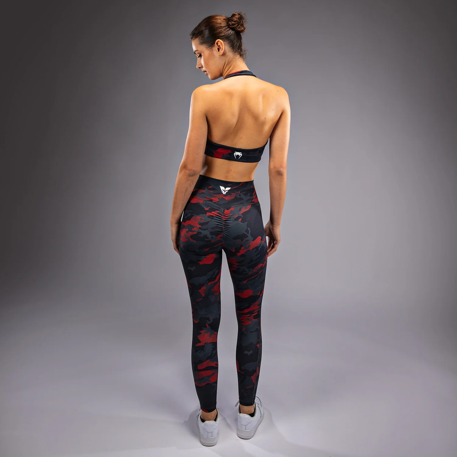 Venum x Sophia Rose Damen Sport-BH - Urban Red Camo - Image 6