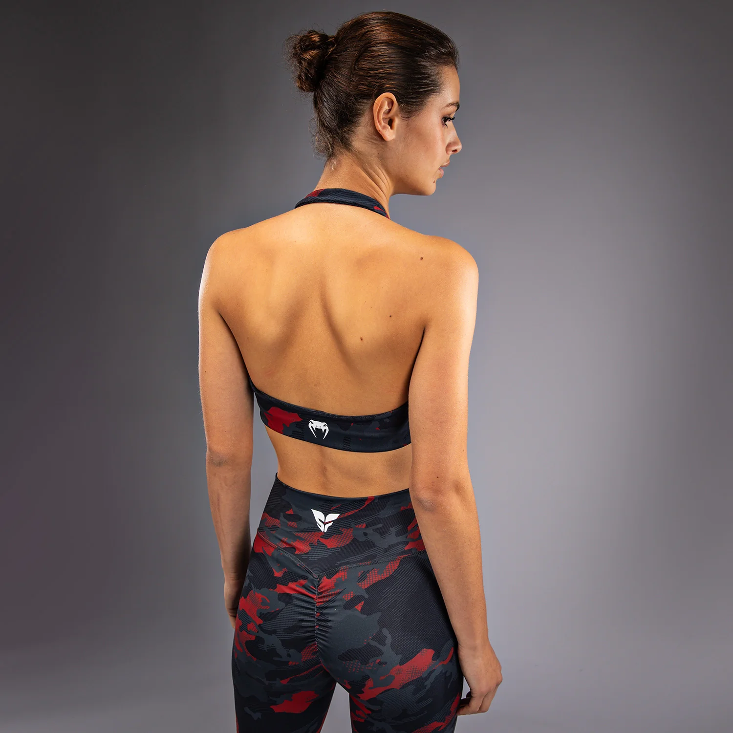 Venum x Sophia Rose Damen Sport-BH - Urban Red Camo - Image 7